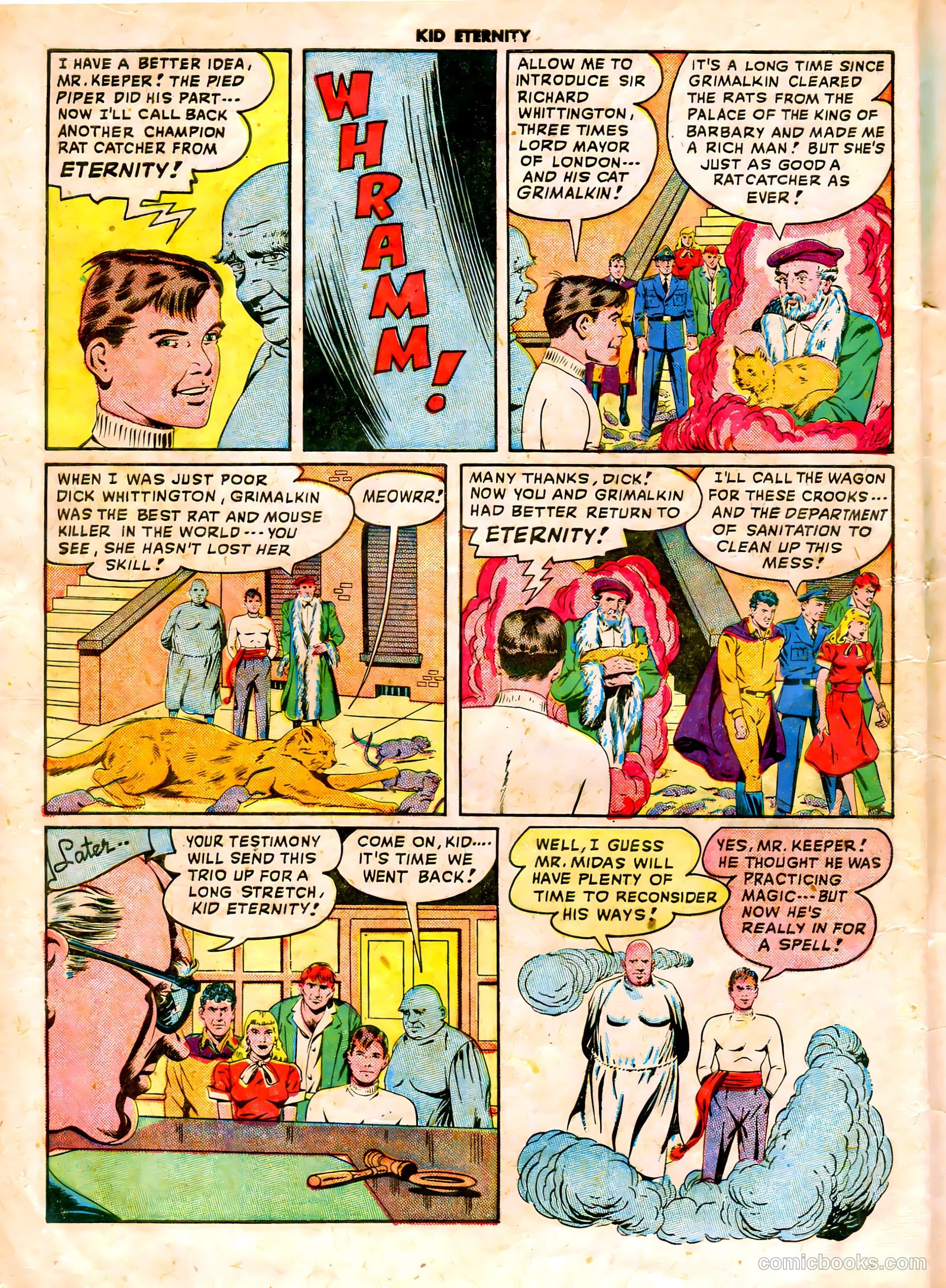 Kid Eternity #10 (1948) — page 14 of 52