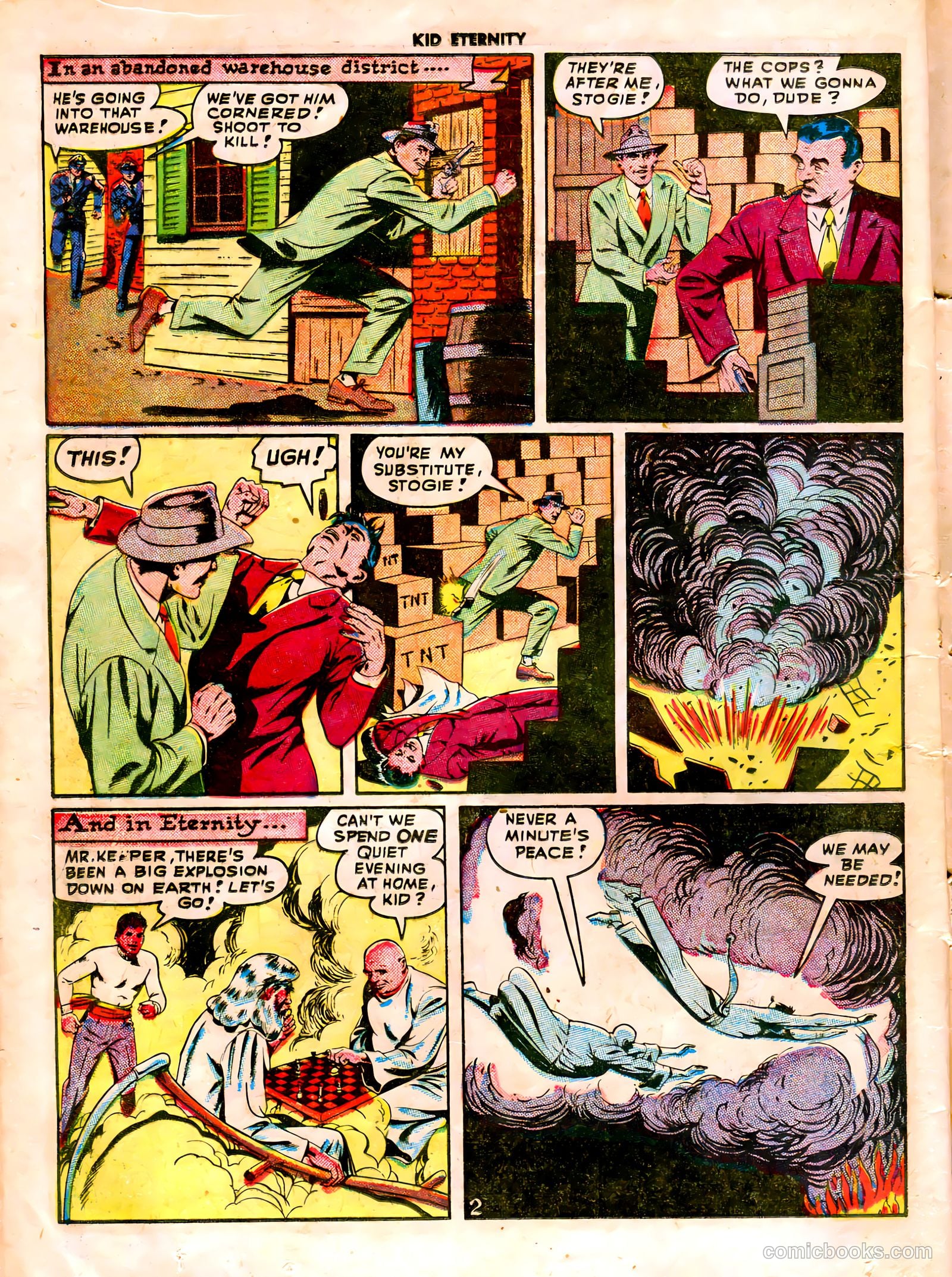 Kid Eternity #10 (1948) — page 16 of 52
