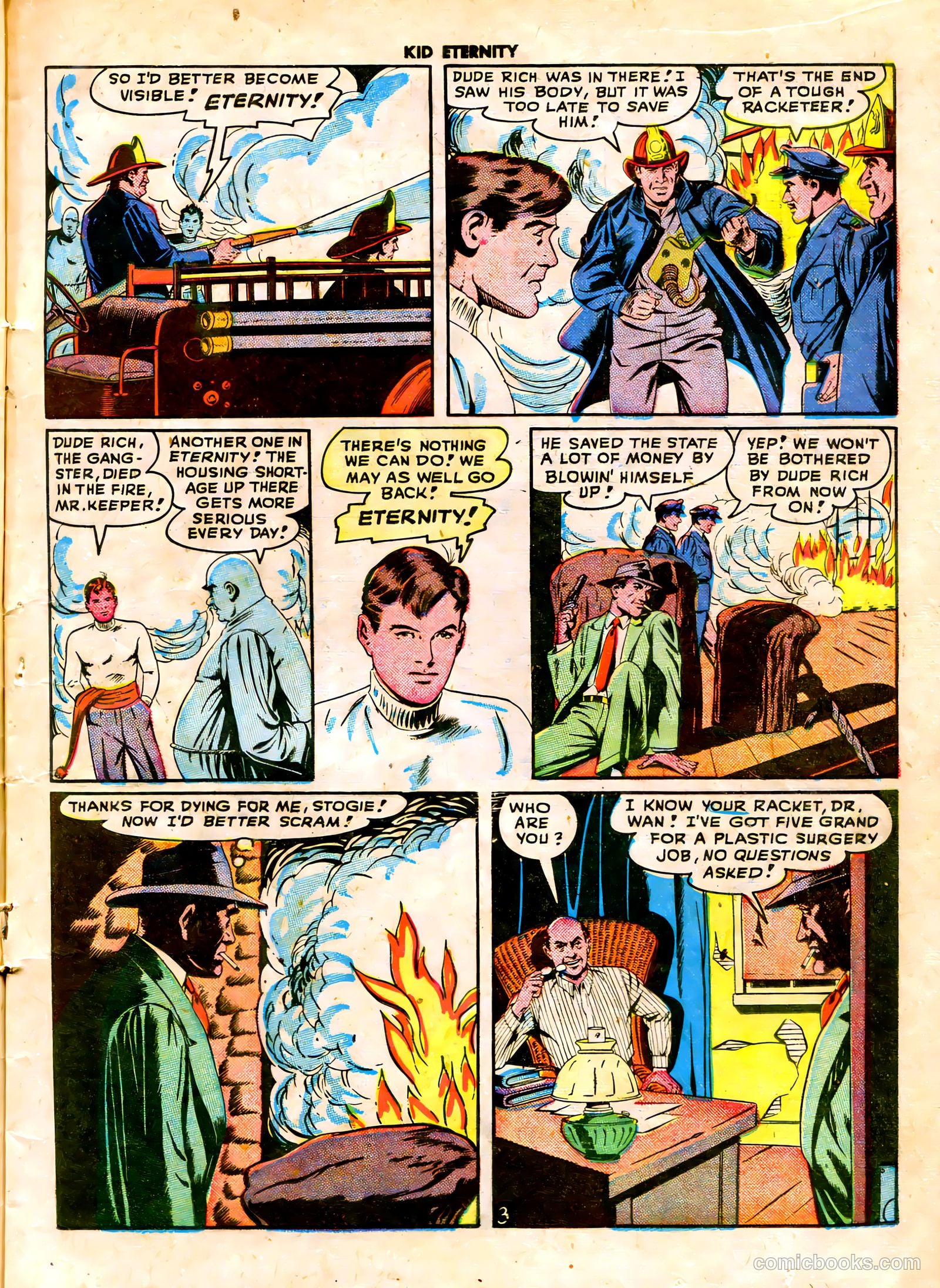 Kid Eternity #10 (1948) — page 17 of 52