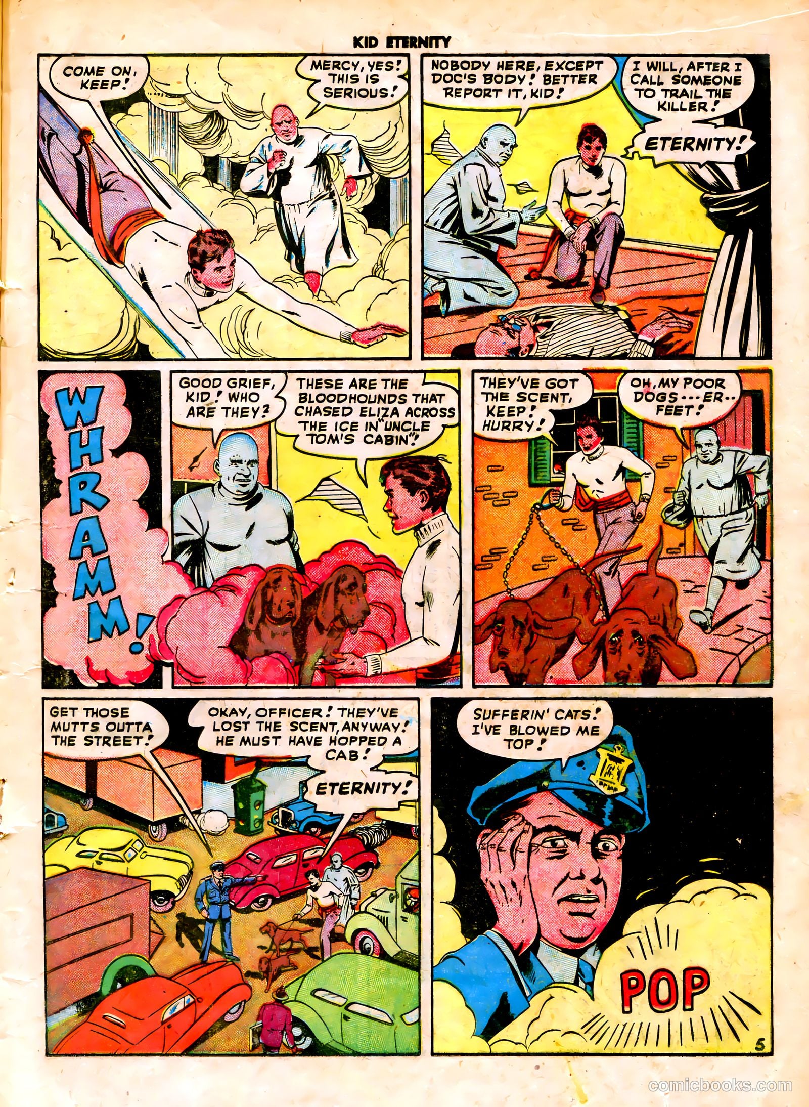 Kid Eternity #10 (1948) — page 19 of 52