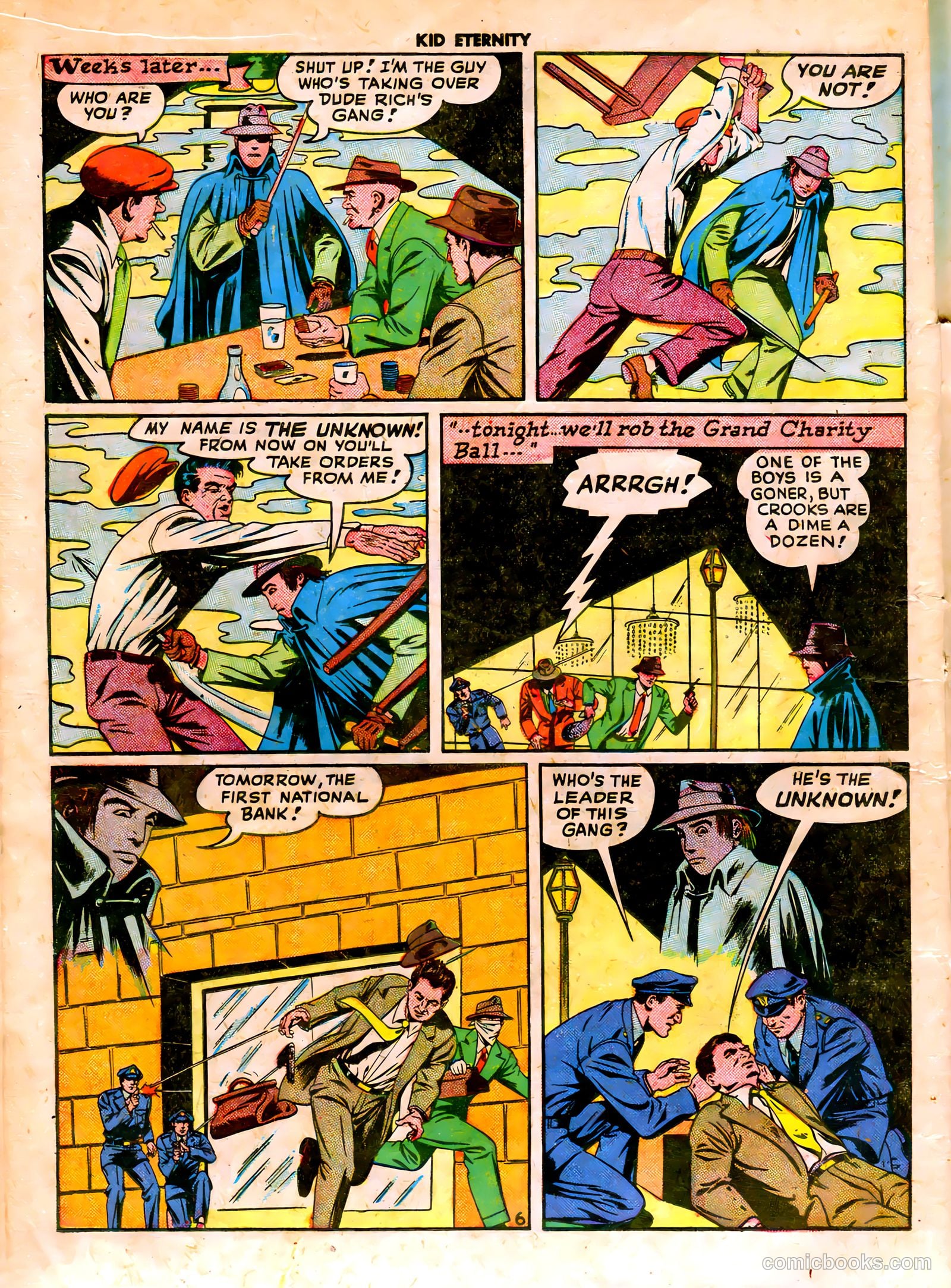 Kid Eternity #10 (1948) — page 20 of 52