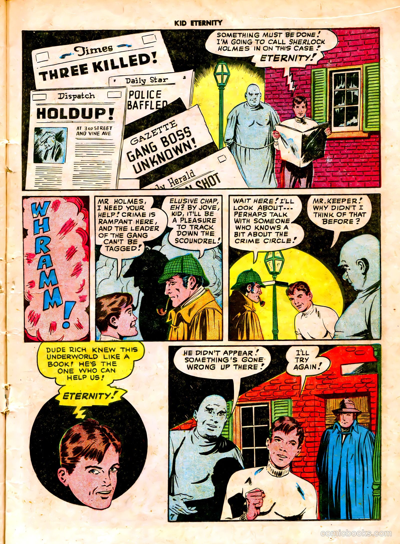 Kid Eternity #10 (1948) — page 21 of 52