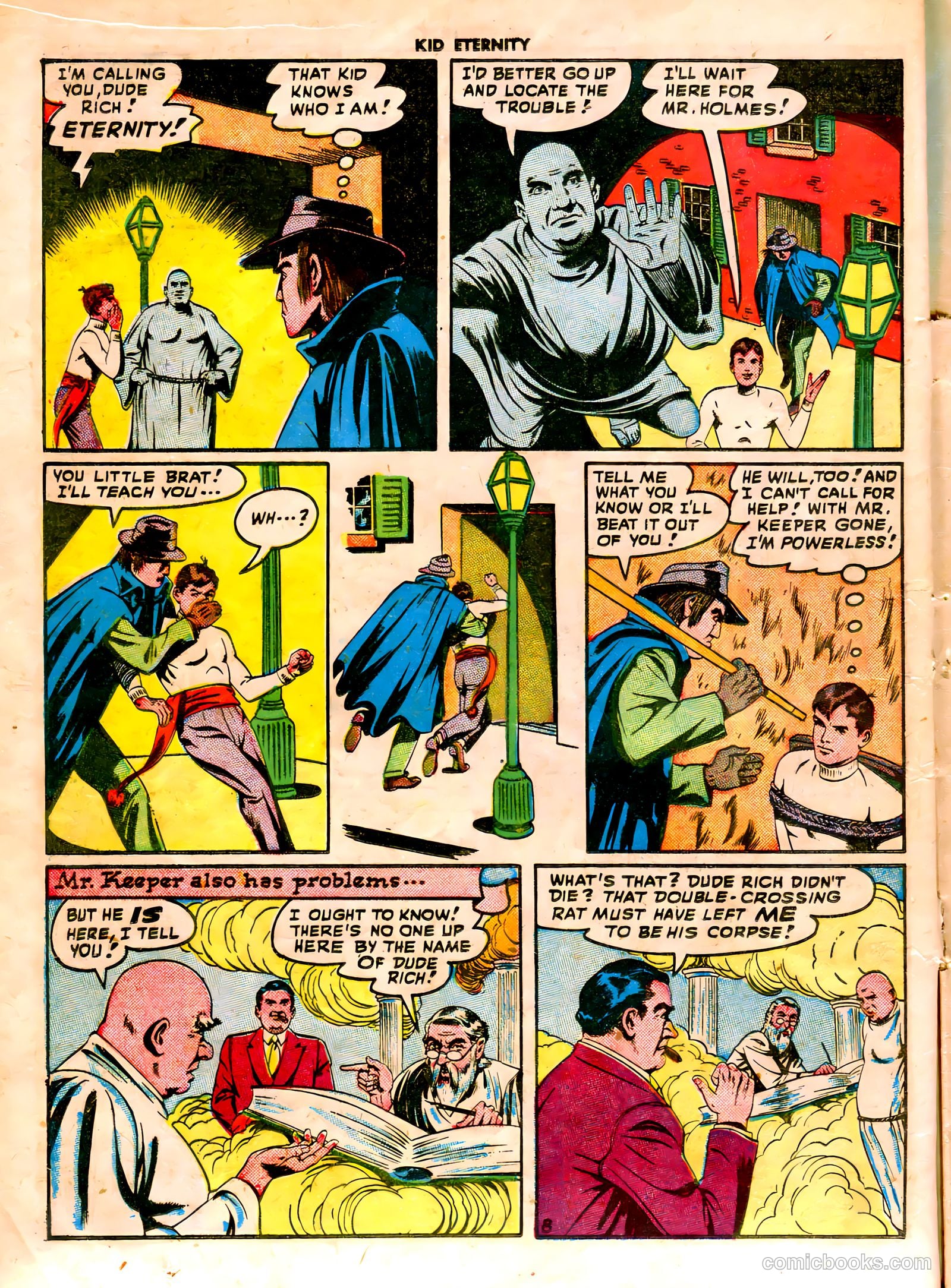 Kid Eternity #10 (1948) — page 22 of 52