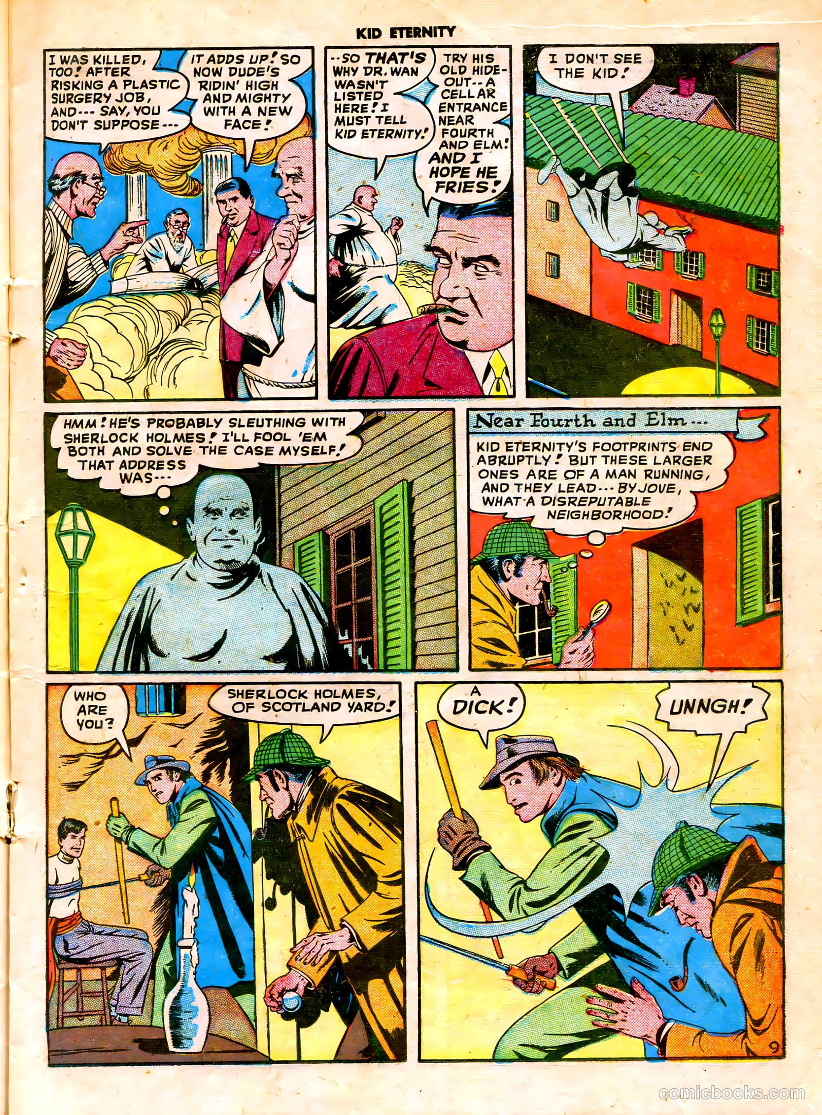 Kid Eternity #10 (1948) — page 23 of 52