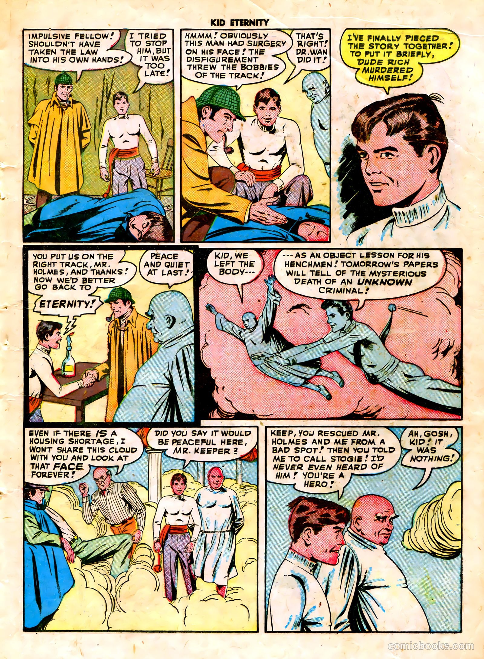 Kid Eternity #10 (1948) — page 25 of 52