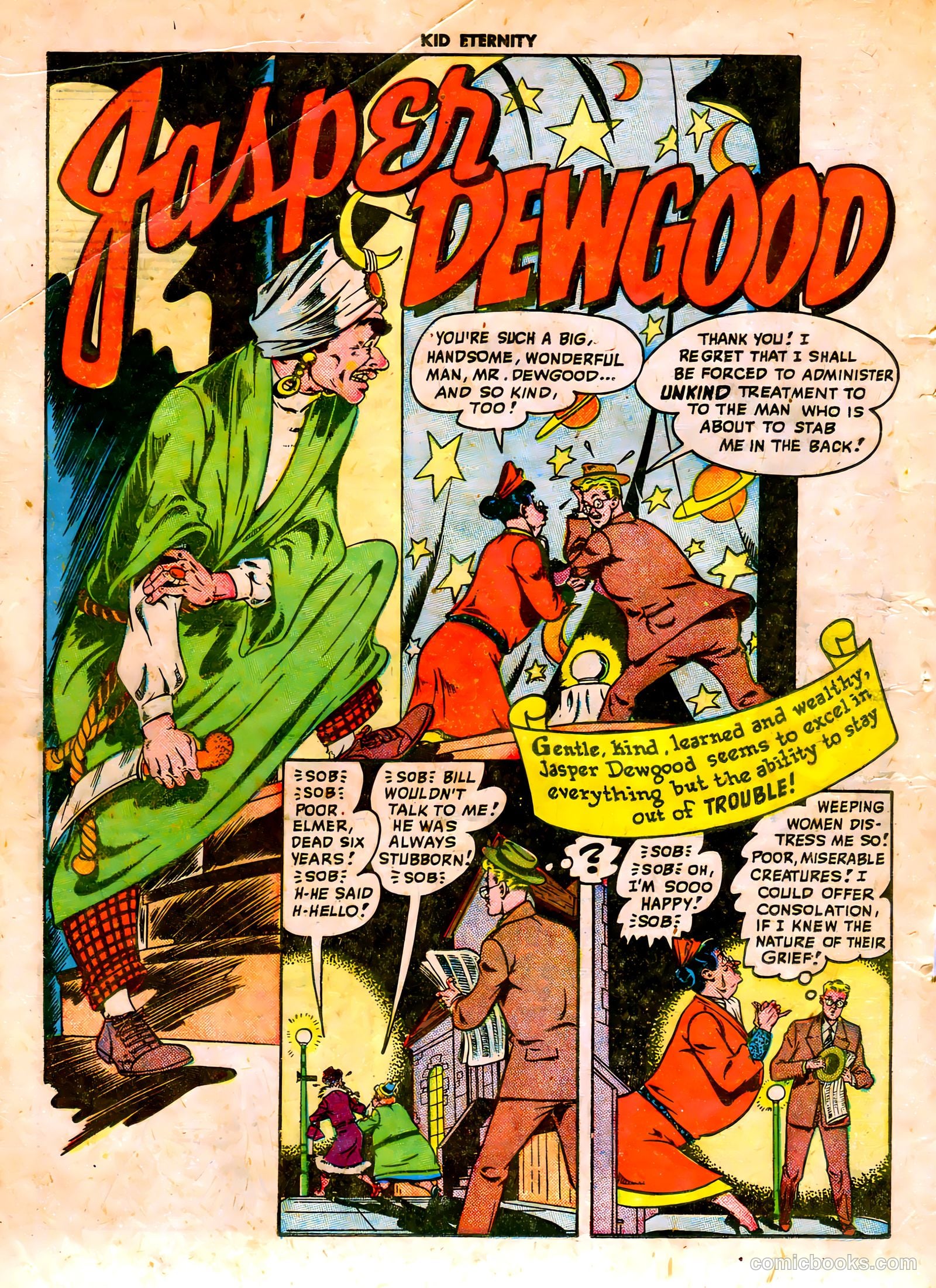 Kid Eternity #10 (1948) — page 26 of 52