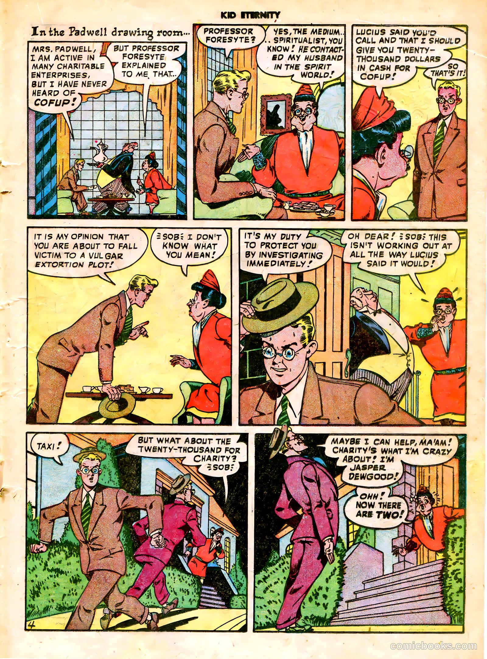 Kid Eternity #10 (1948) — page 29 of 52