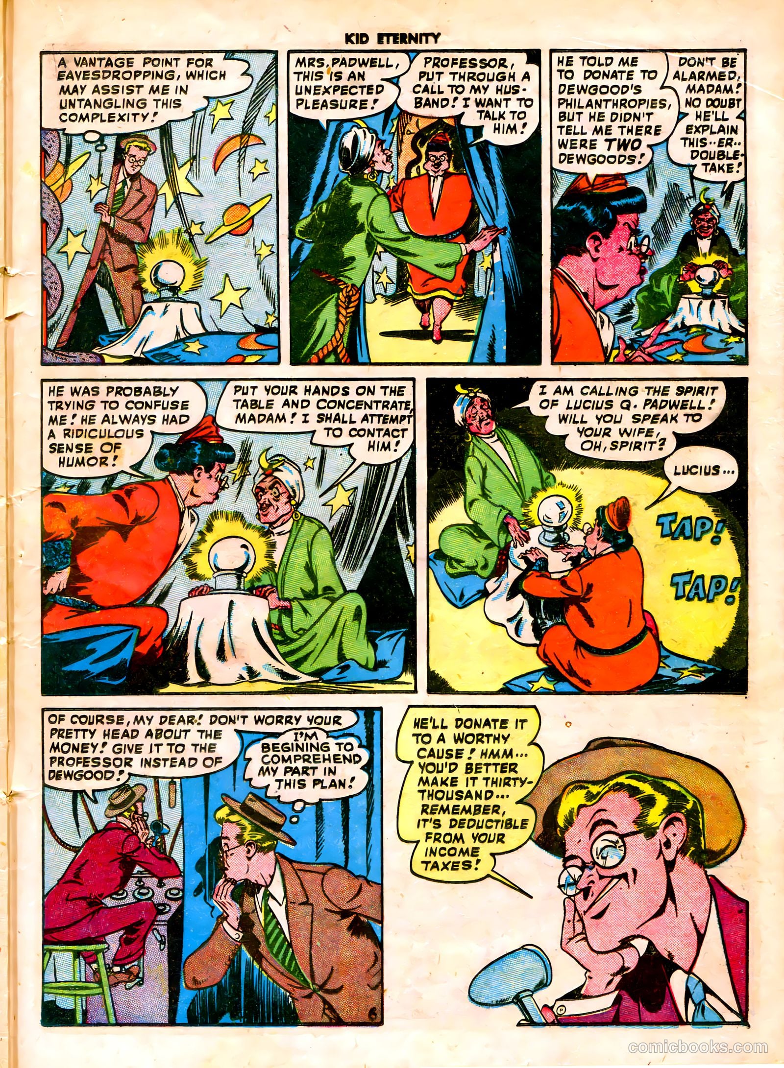 Kid Eternity #10 (1948) — page 31 of 52