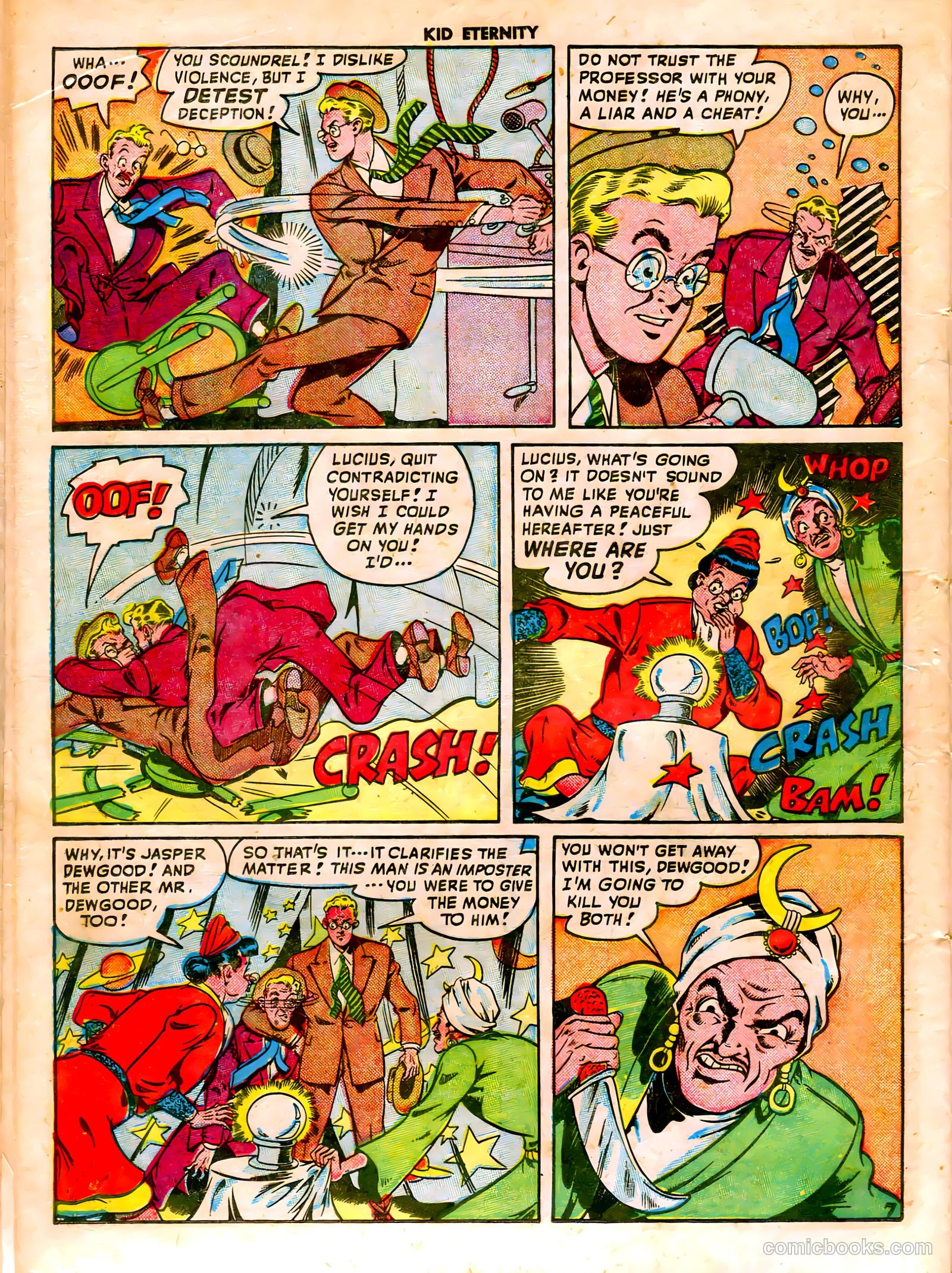 Kid Eternity #10 (1948) — page 32 of 52