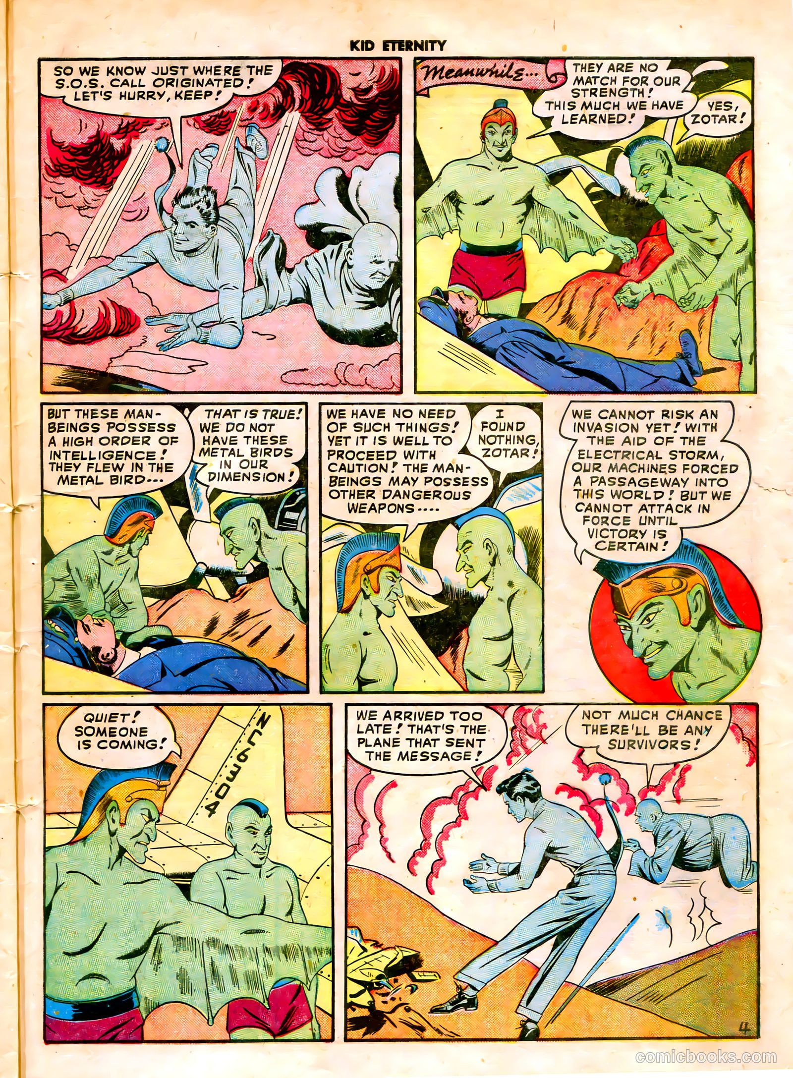 Kid Eternity #10 (1948) — page 39 of 52
