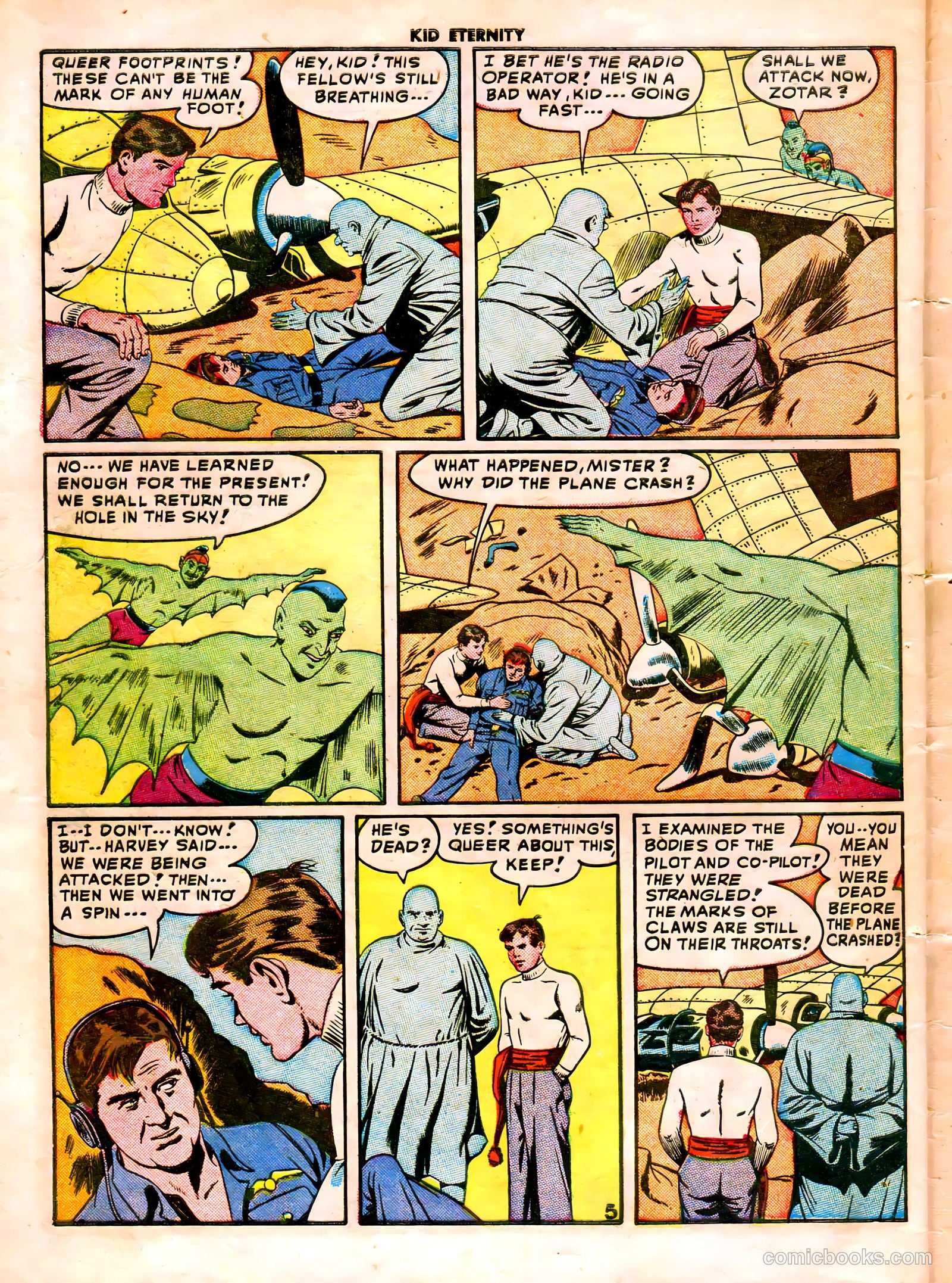Kid Eternity #10 (1948) — page 40 of 52