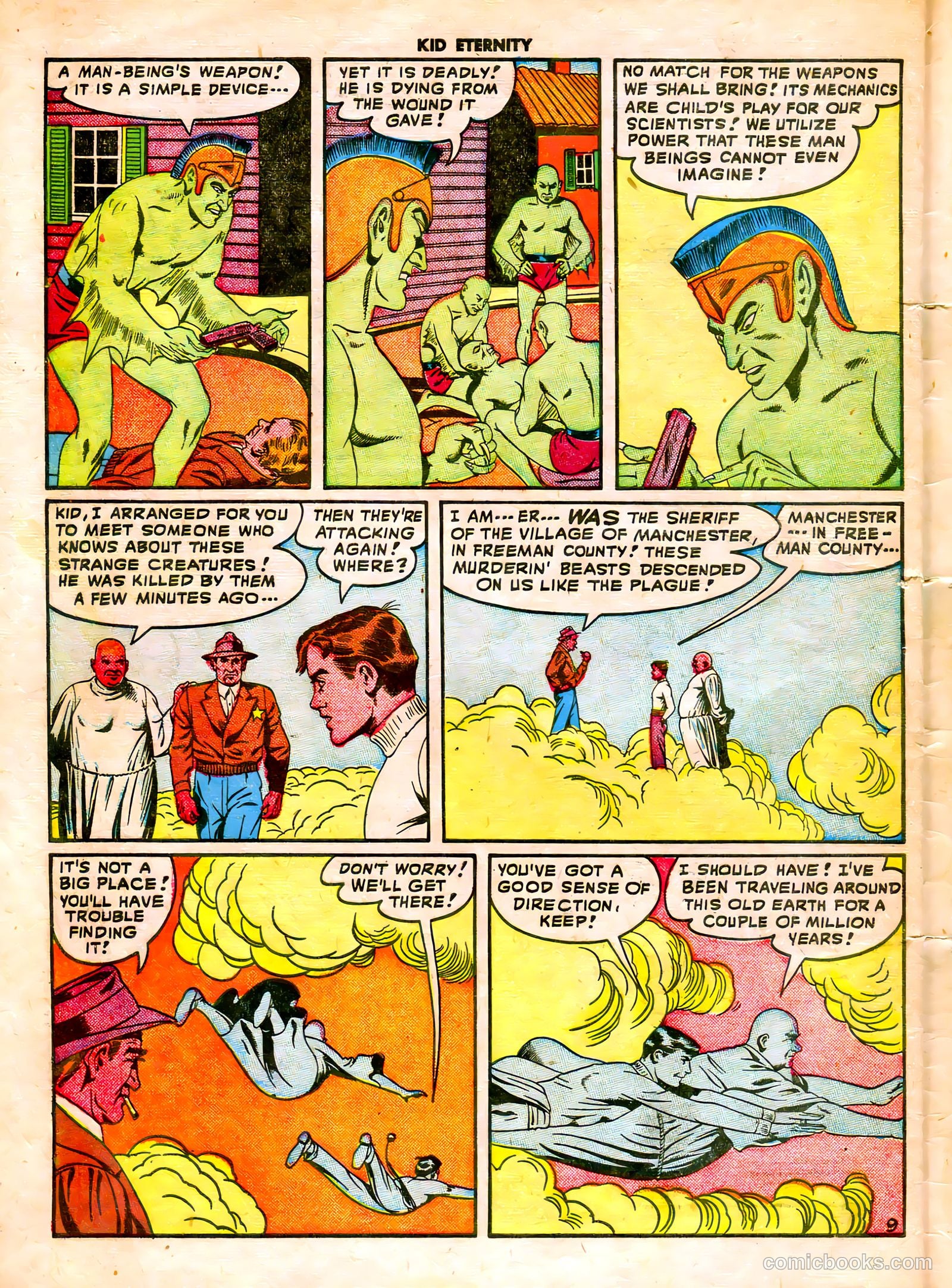 Kid Eternity #10 (1948) — page 44 of 52