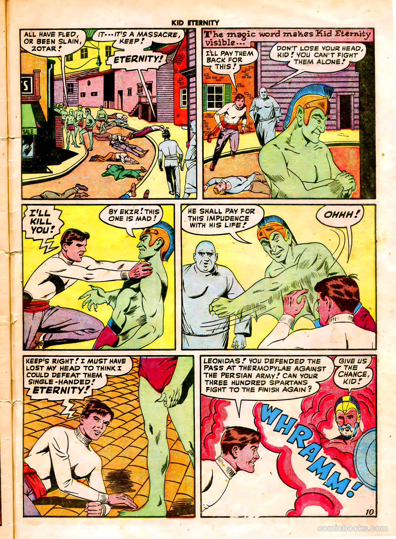 Kid Eternity #10 (1948) — page 45 of 52