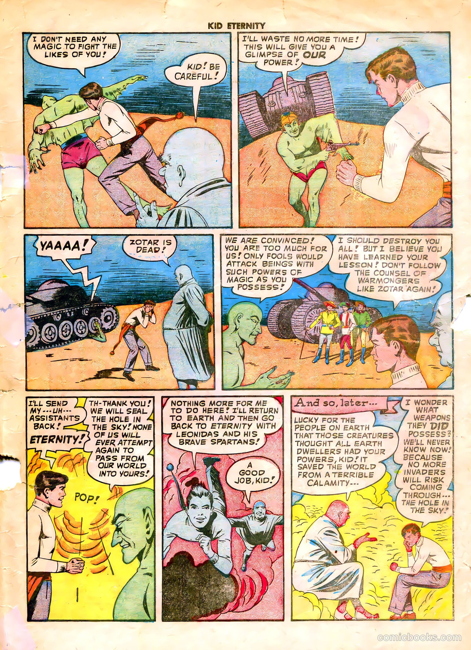 Kid Eternity #10 (1948) — page 49 of 52