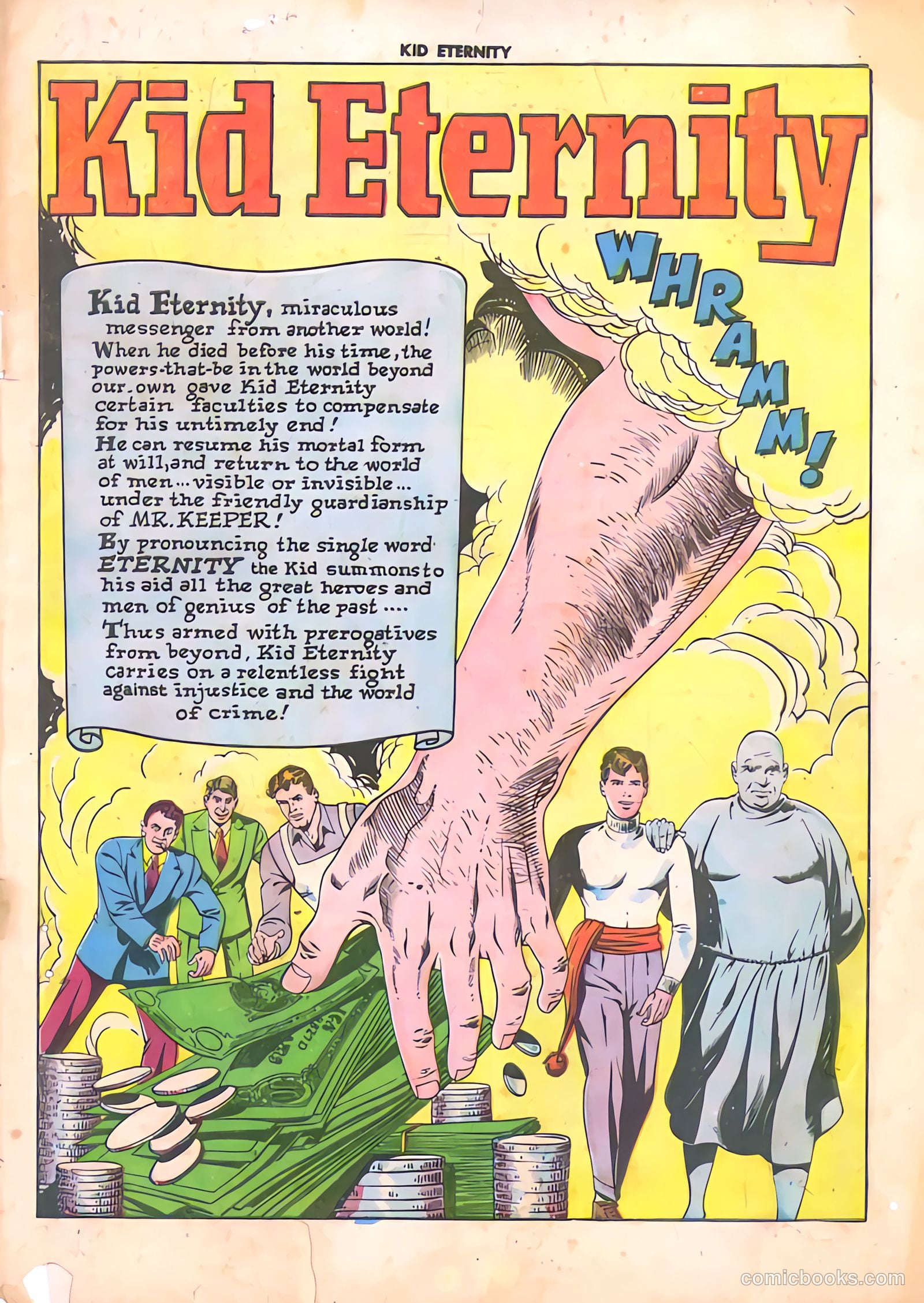 Kid Eternity #11 (1948) — page 3 of 52