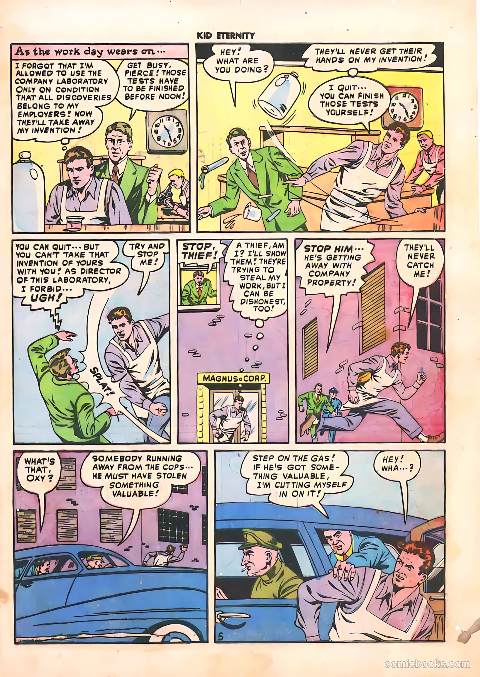 Kid Eternity #11 (1948) — page 7 of 52