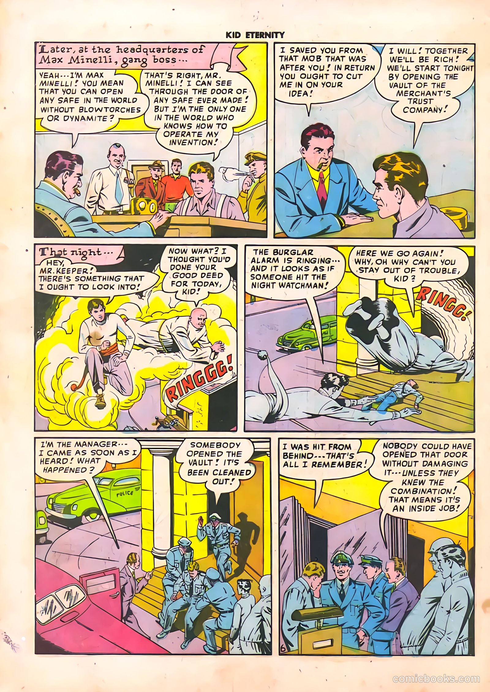 Kid Eternity #11 (1948) — page 8 of 52
