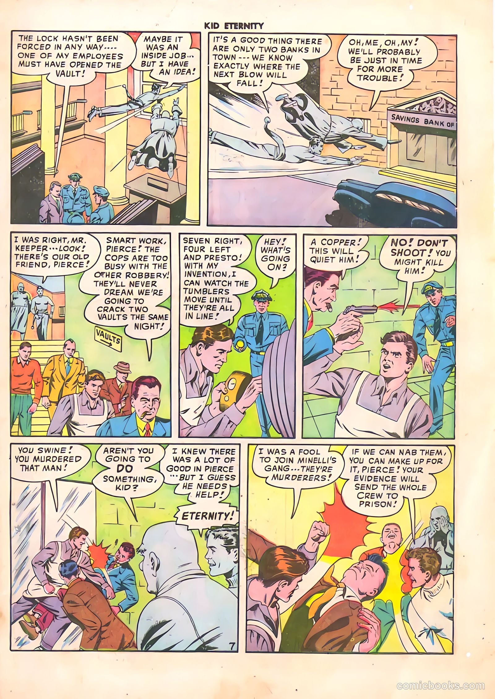 Kid Eternity #11 (1948) — page 9 of 52