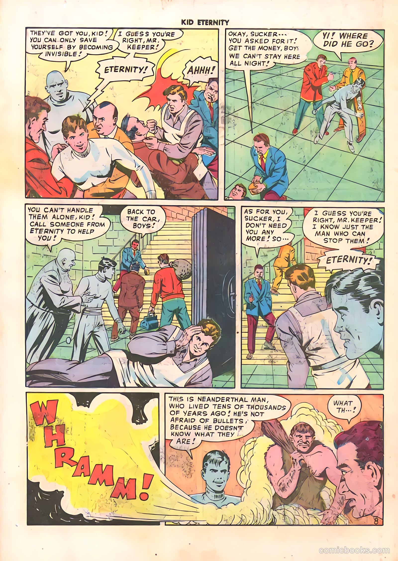 Kid Eternity #11 (1948) — page 10 of 52