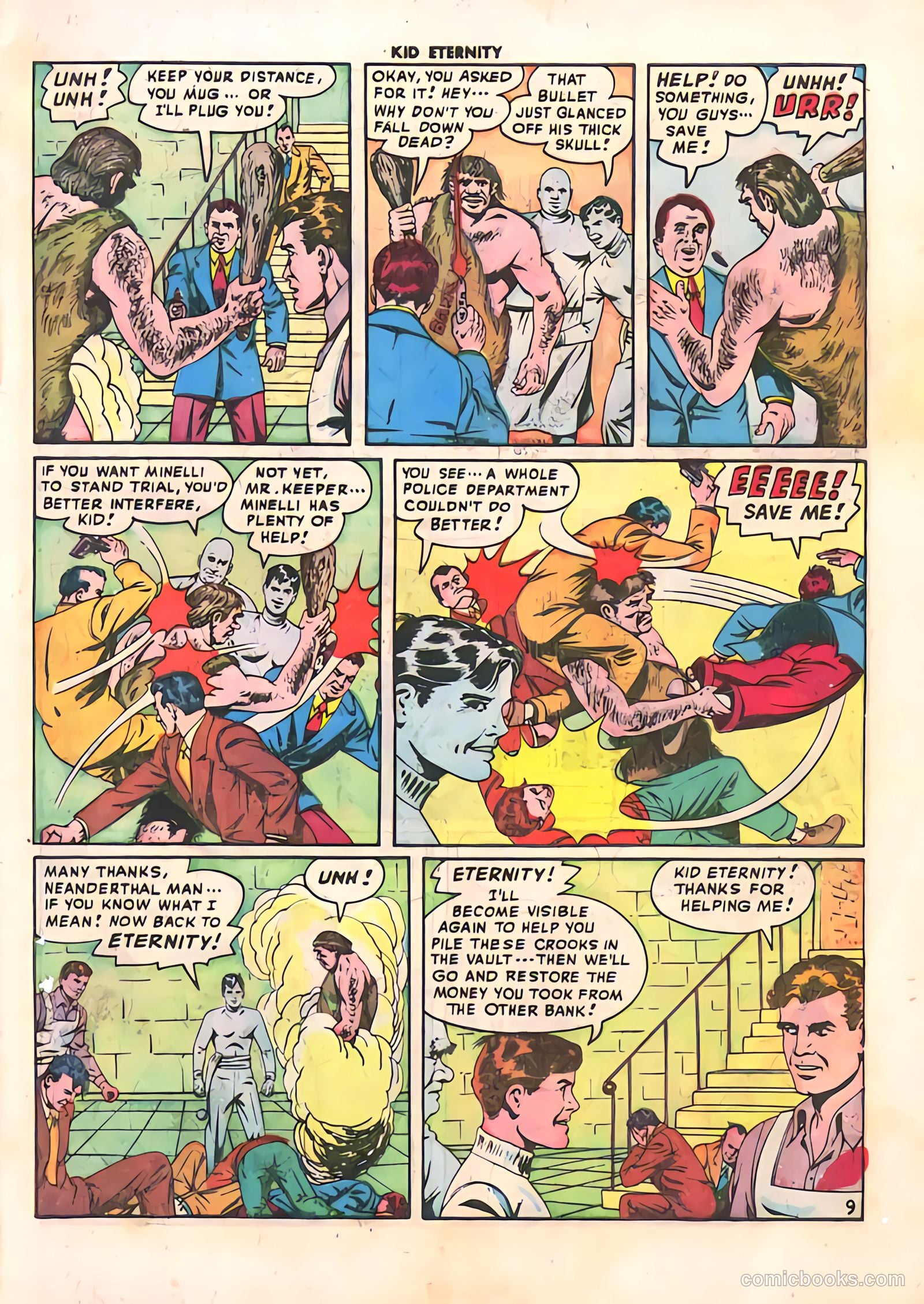 Kid Eternity #11 (1948) — page 11 of 52