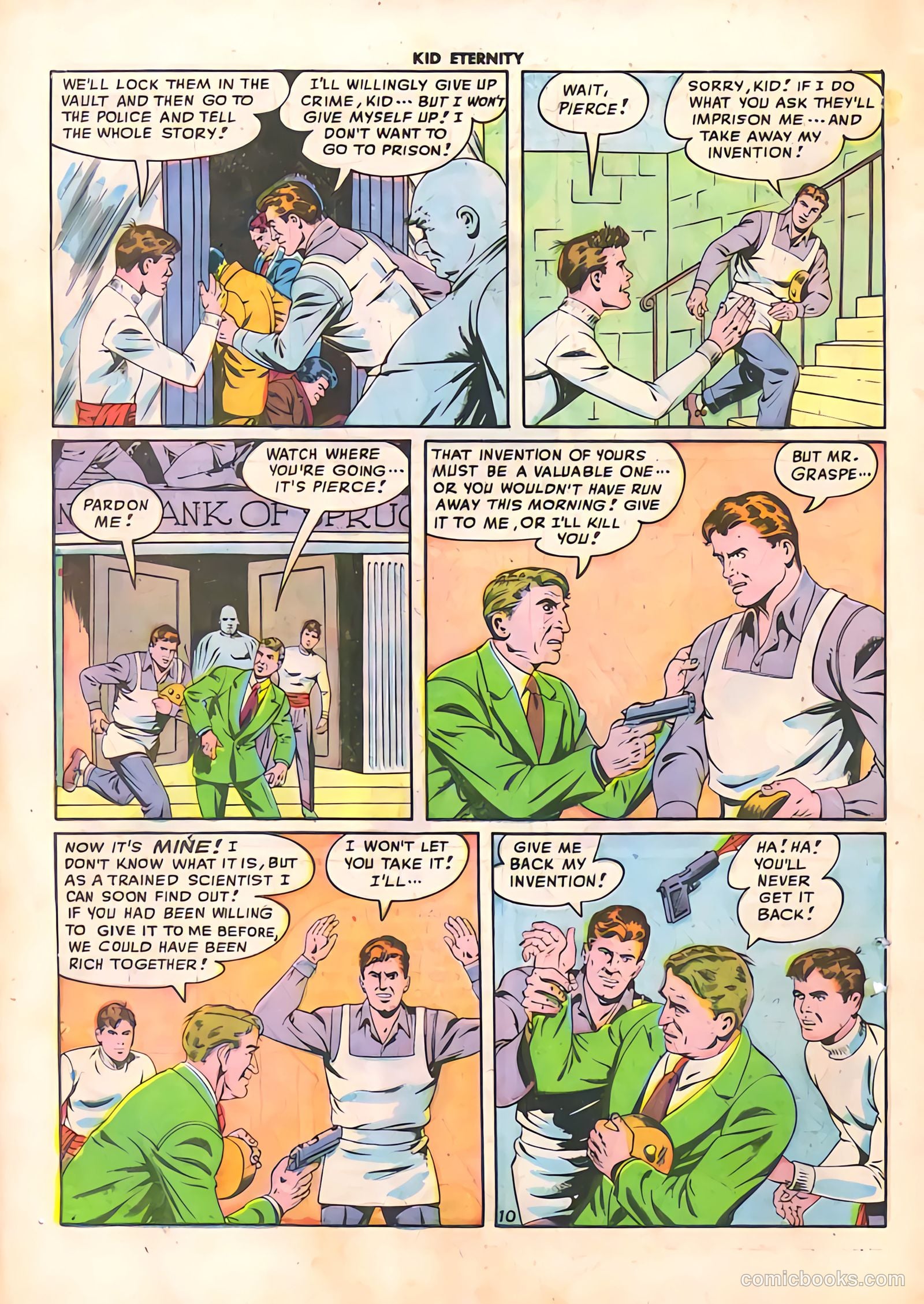 Kid Eternity #11 (1948) — page 12 of 52