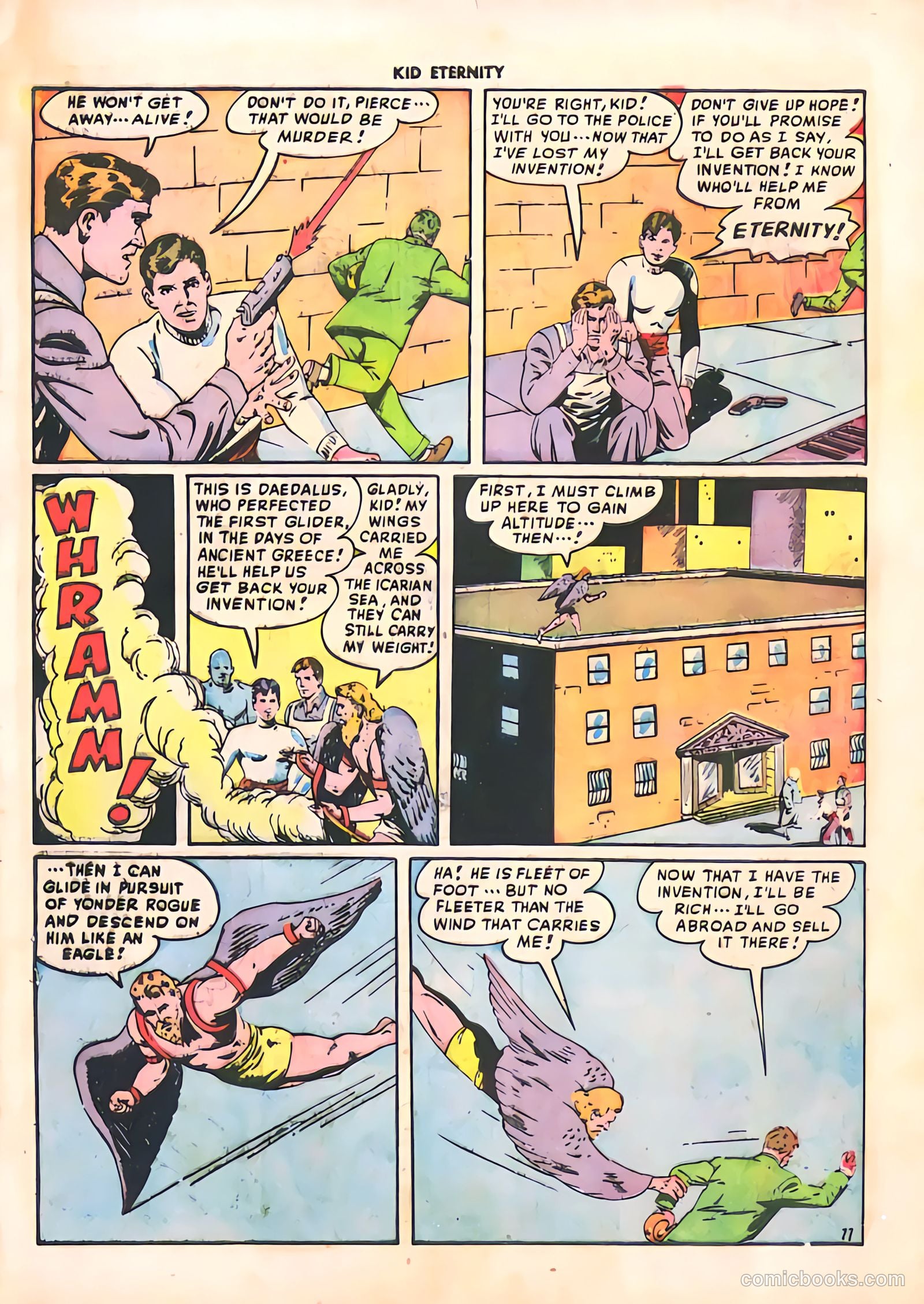Kid Eternity #11 (1948) — page 13 of 52