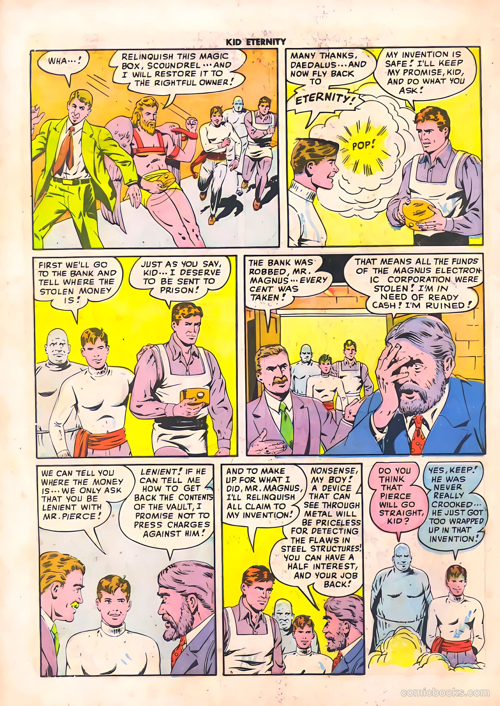 Kid Eternity #11 (1948) — page 14 of 52