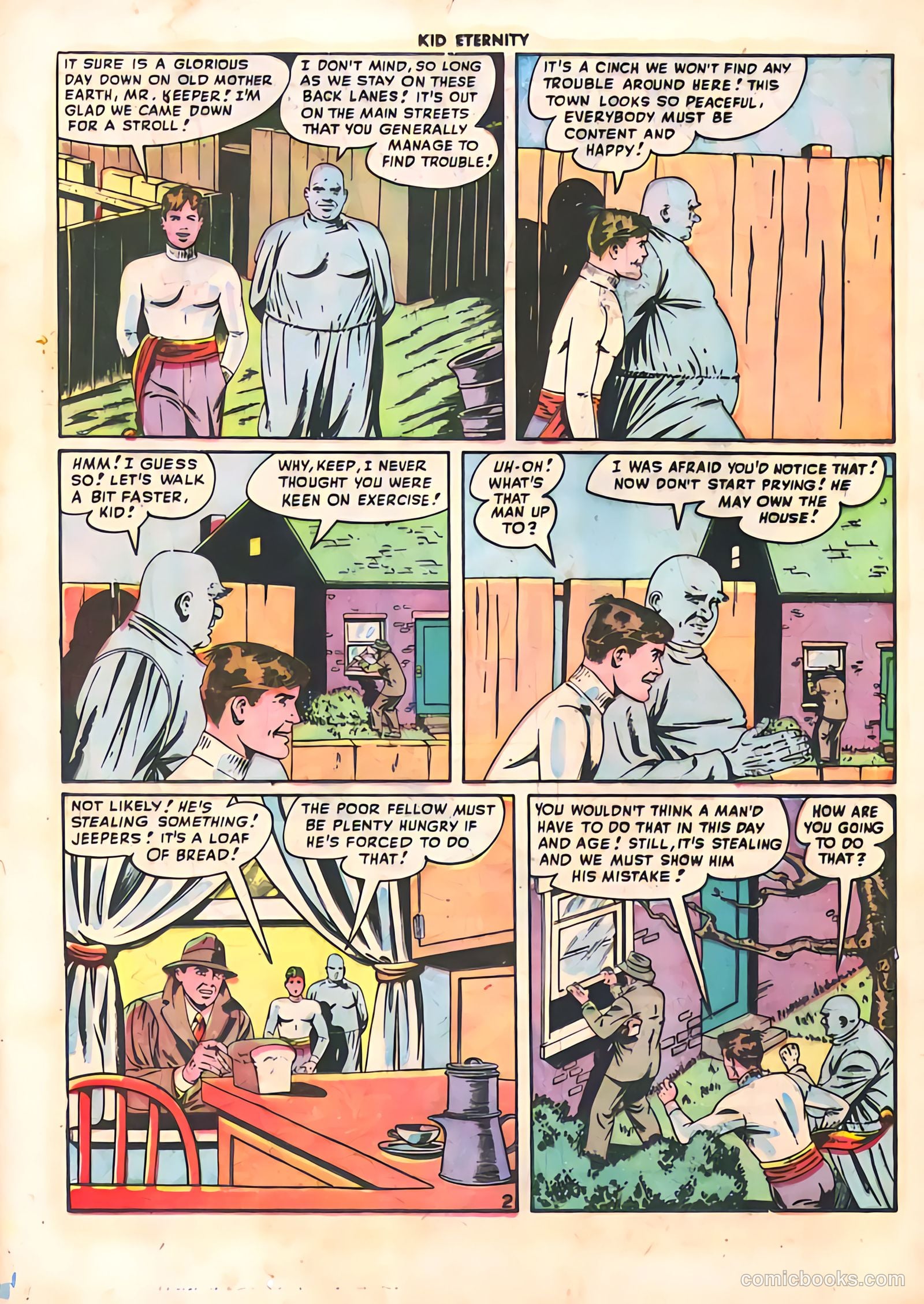 Kid Eternity #11 (1948) — page 16 of 52