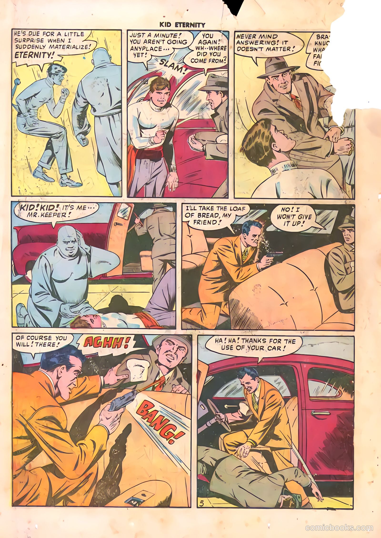 Kid Eternity #11 (1948) — page 19 of 52