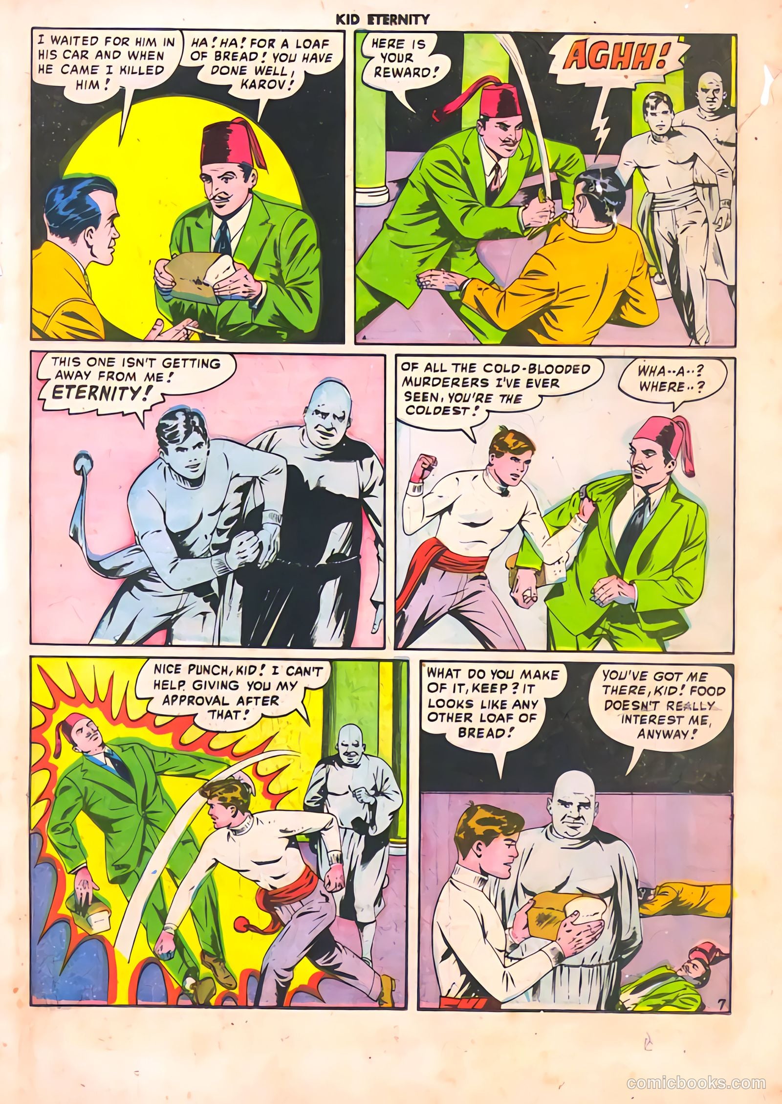 Kid Eternity #11 (1948) — page 21 of 52
