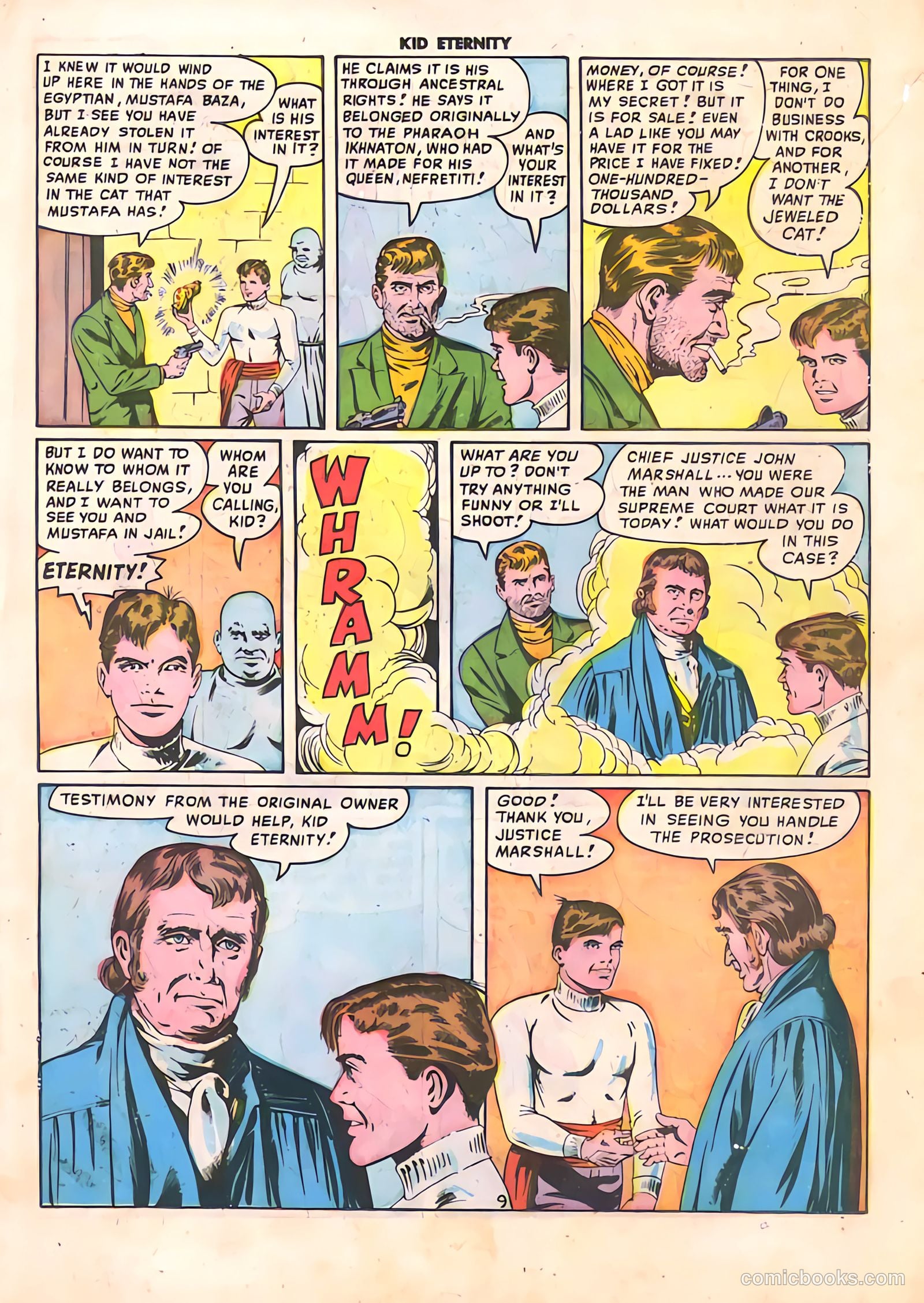 Kid Eternity #11 (1948) — page 23 of 52