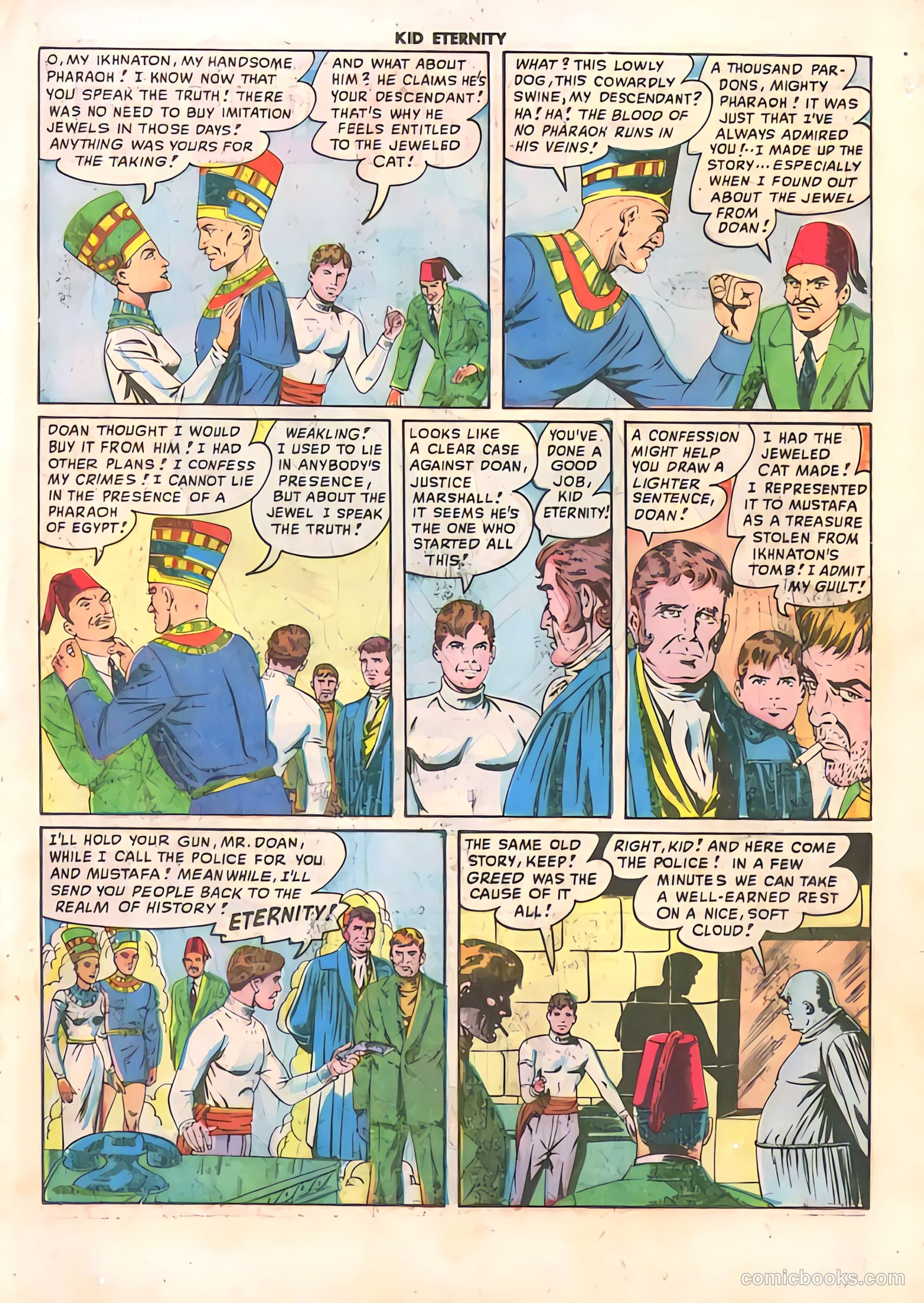 Kid Eternity #11 (1948) — page 25 of 52