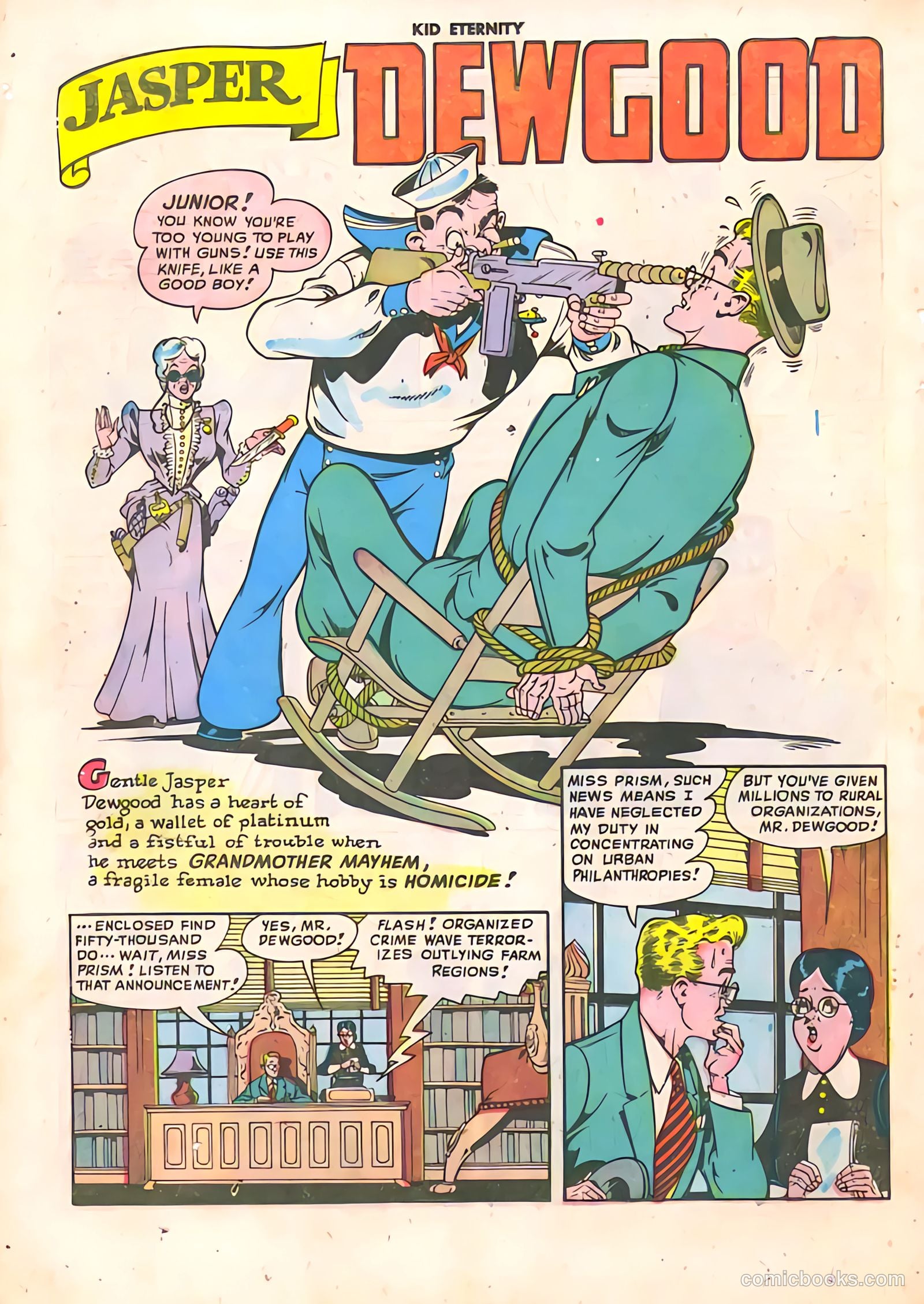 Kid Eternity #11 (1948) — page 26 of 52