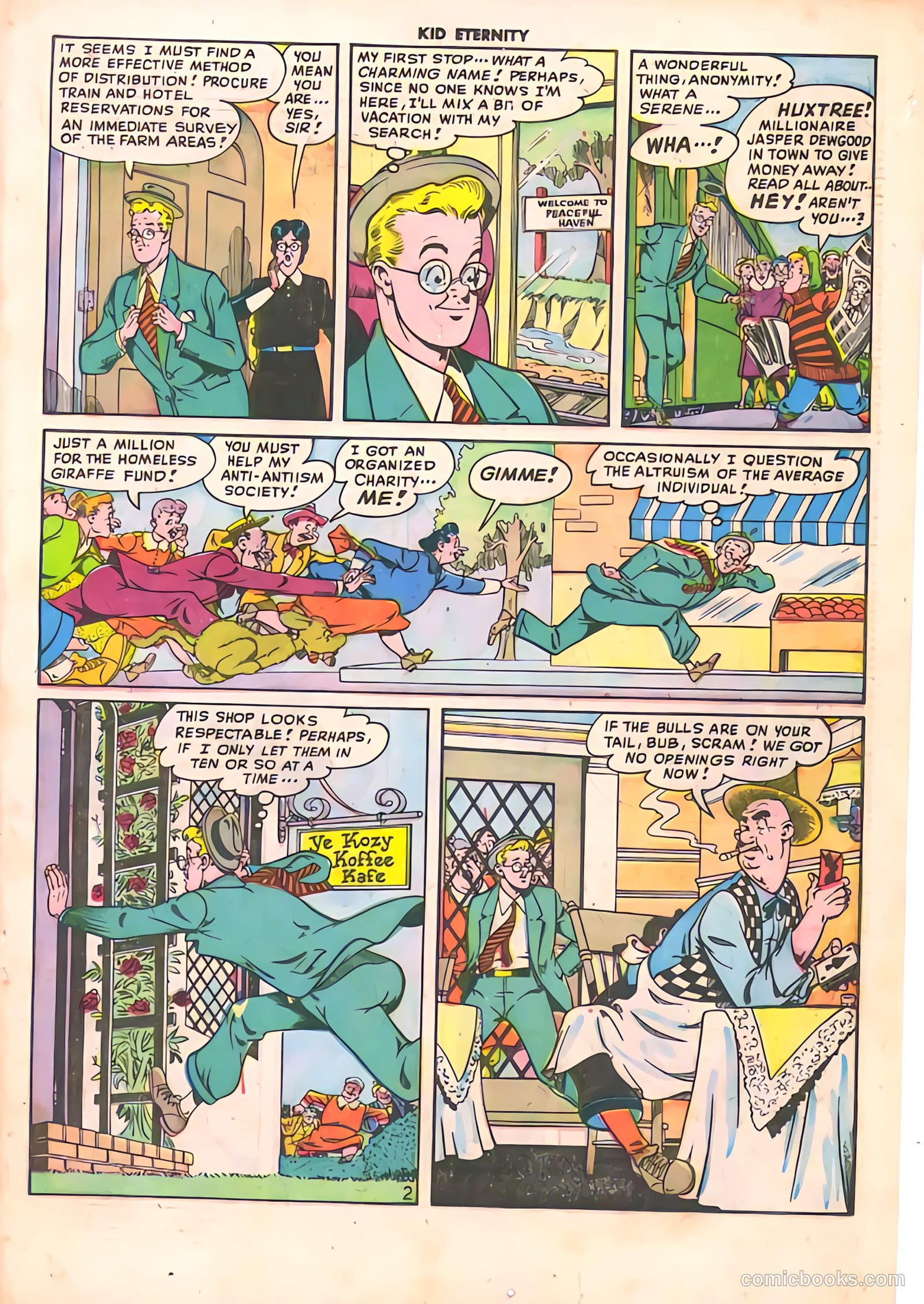 Kid Eternity #11 (1948) — page 27 of 52