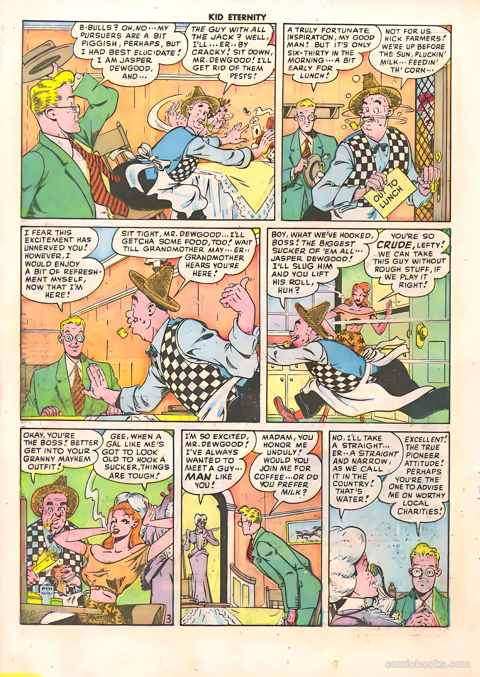 Kid Eternity #11 (1948) — page 28 of 52