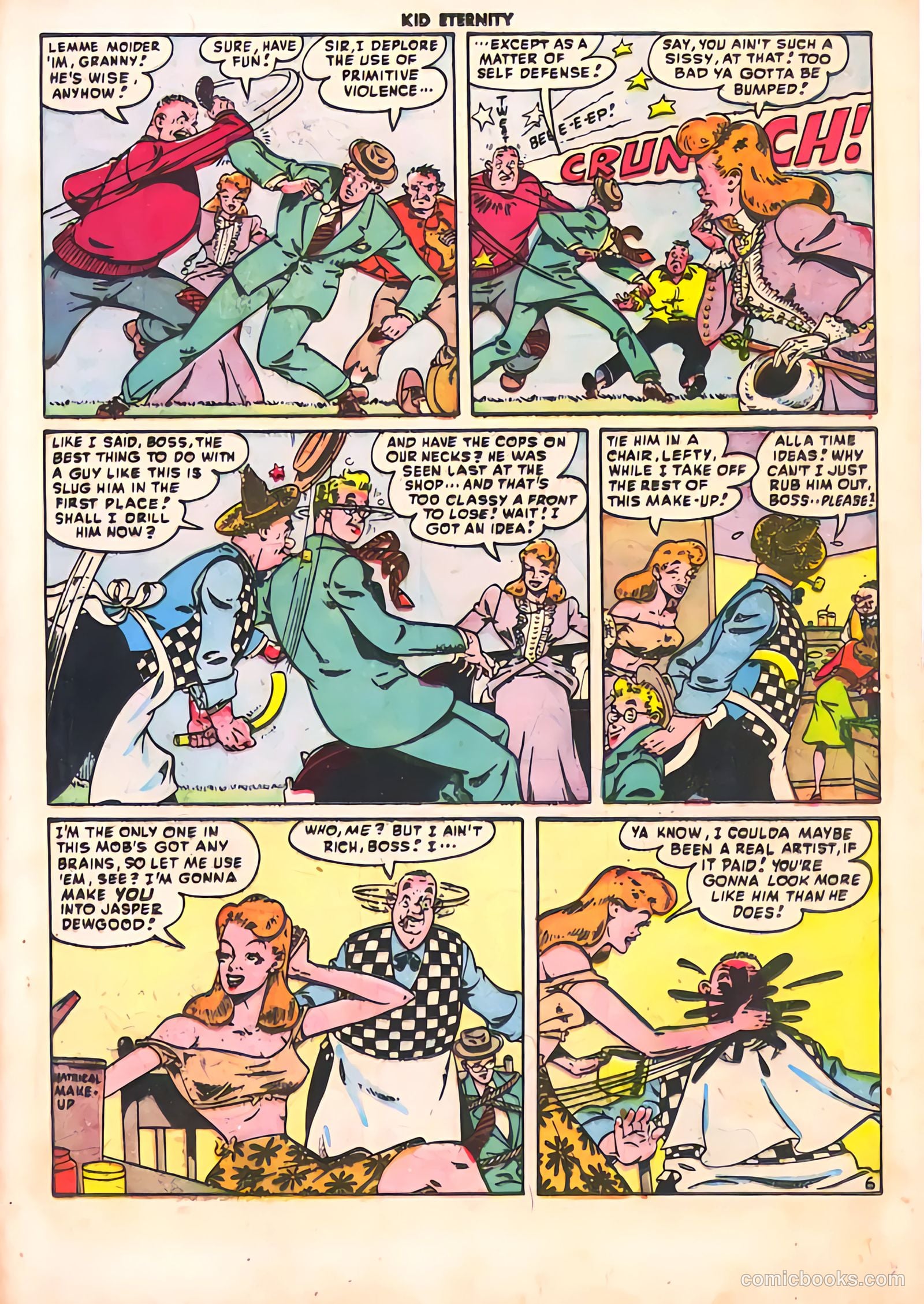 Kid Eternity #11 (1948) — page 31 of 52