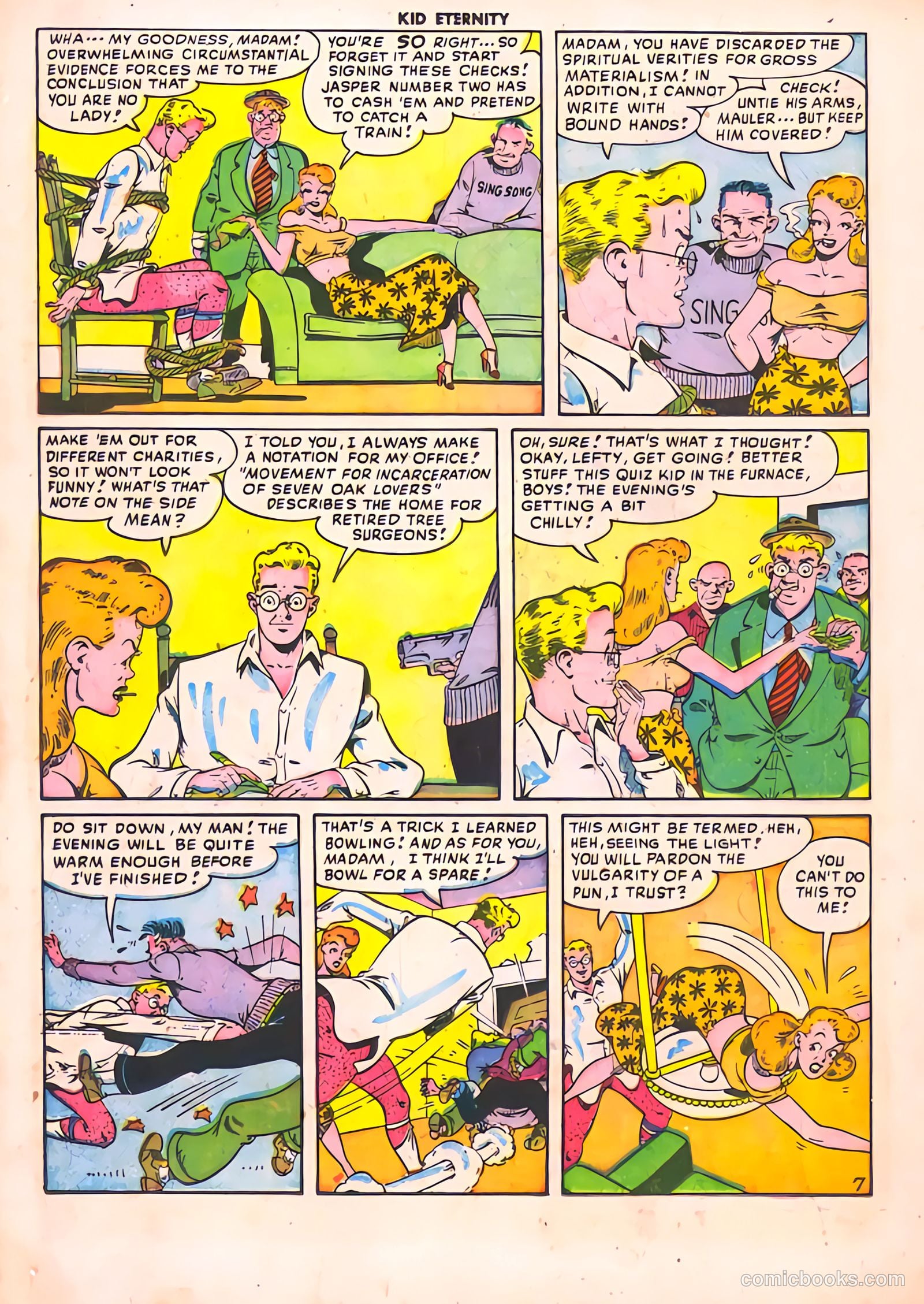 Kid Eternity #11 (1948) — page 32 of 52