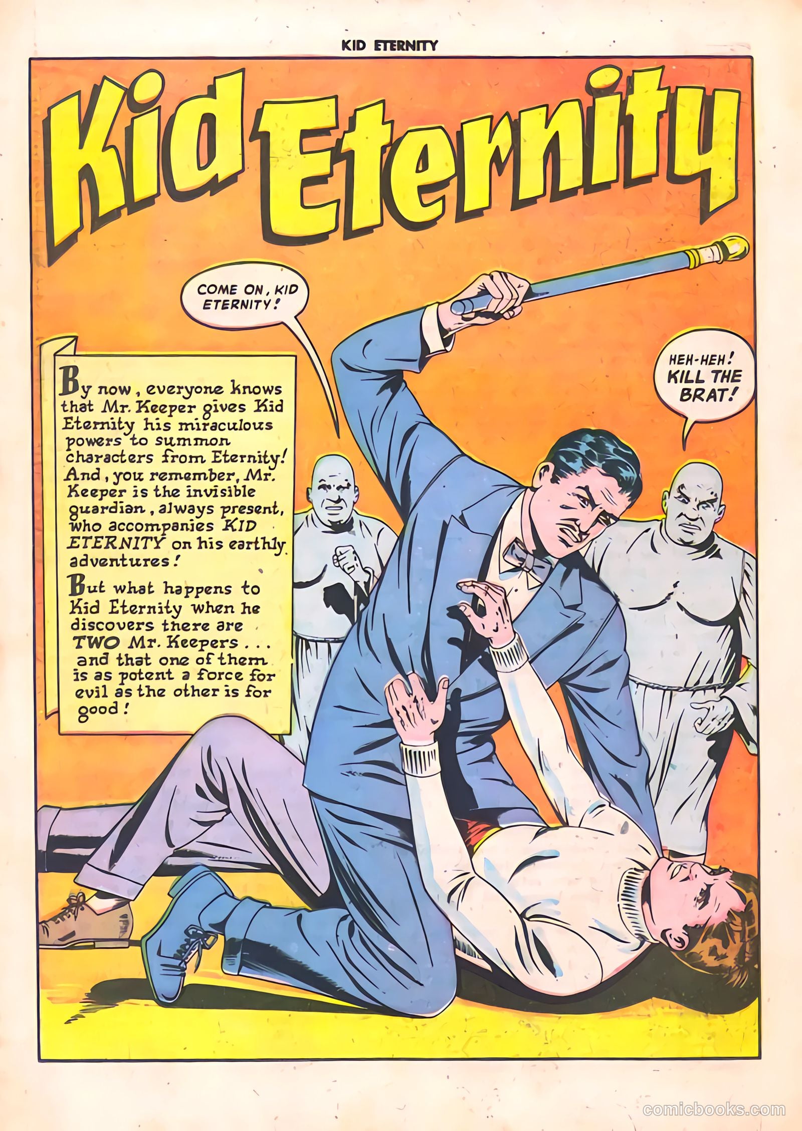 Kid Eternity #11 (1948) — page 36 of 52