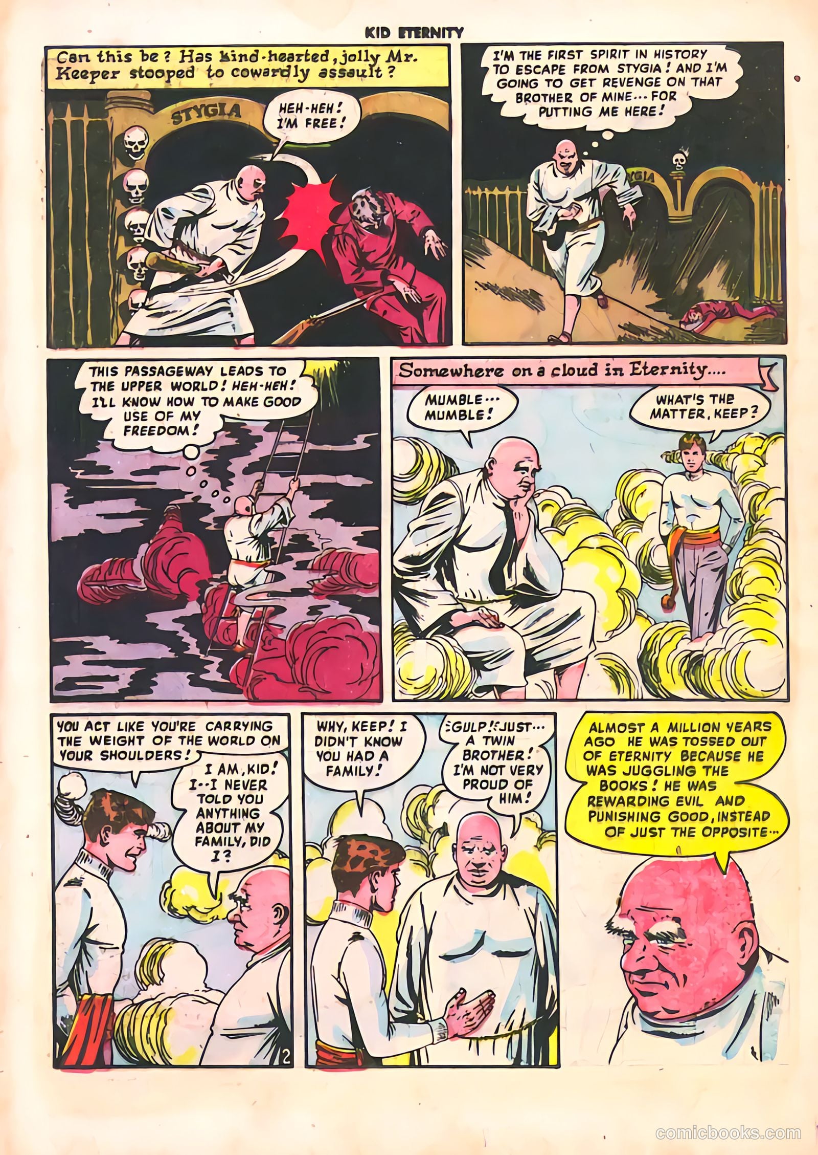 Kid Eternity #11 (1948) — page 37 of 52