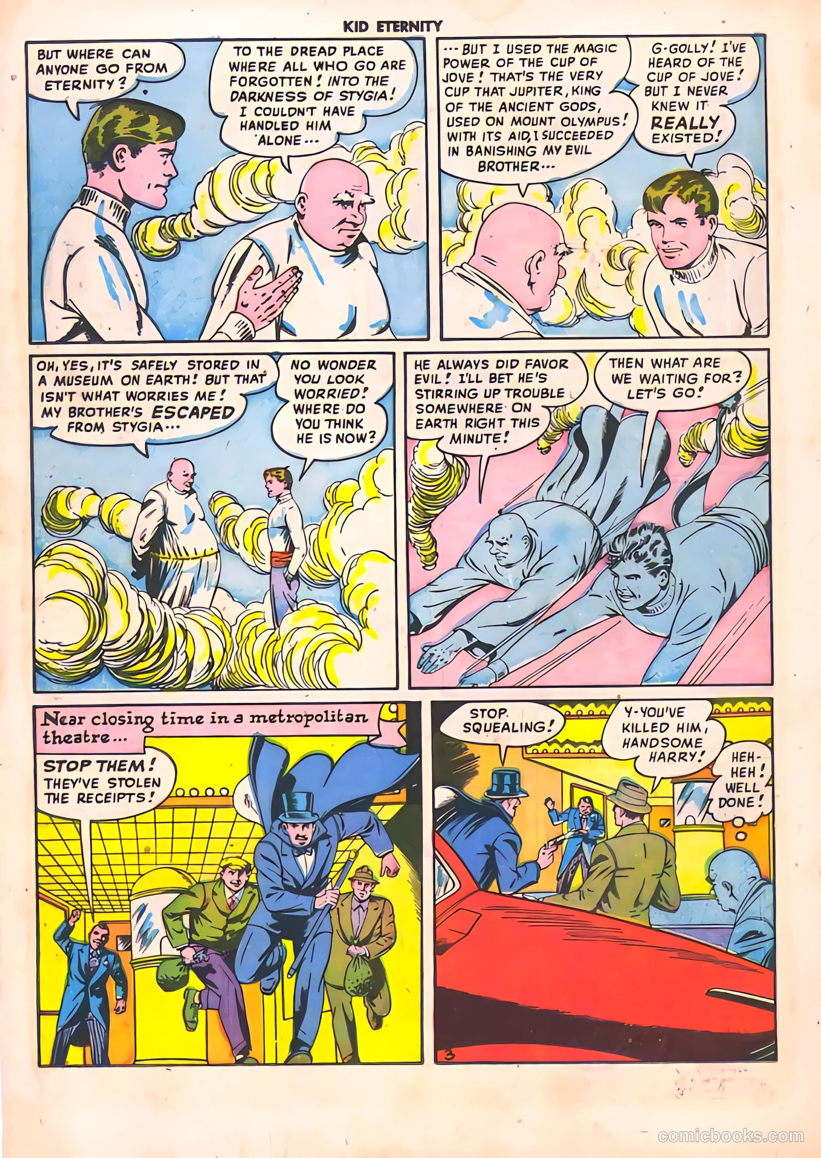 Kid Eternity #11 (1948) — page 38 of 52