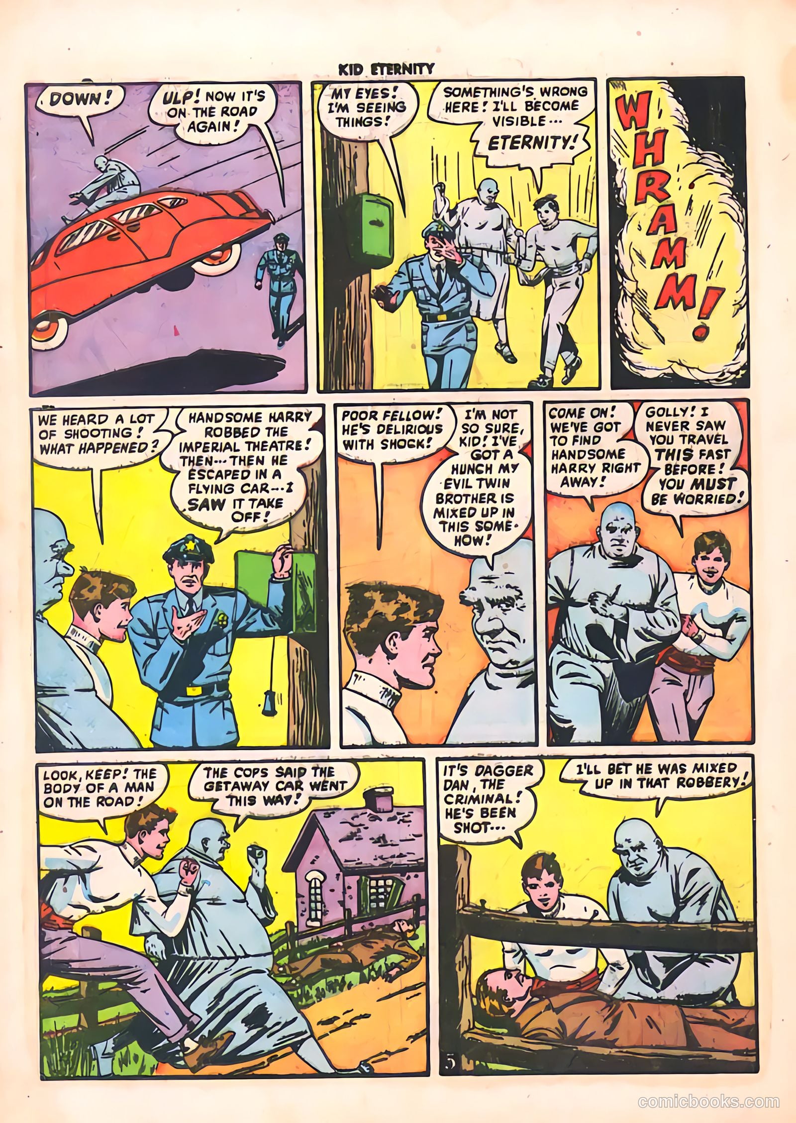Kid Eternity #11 (1948) — page 40 of 52