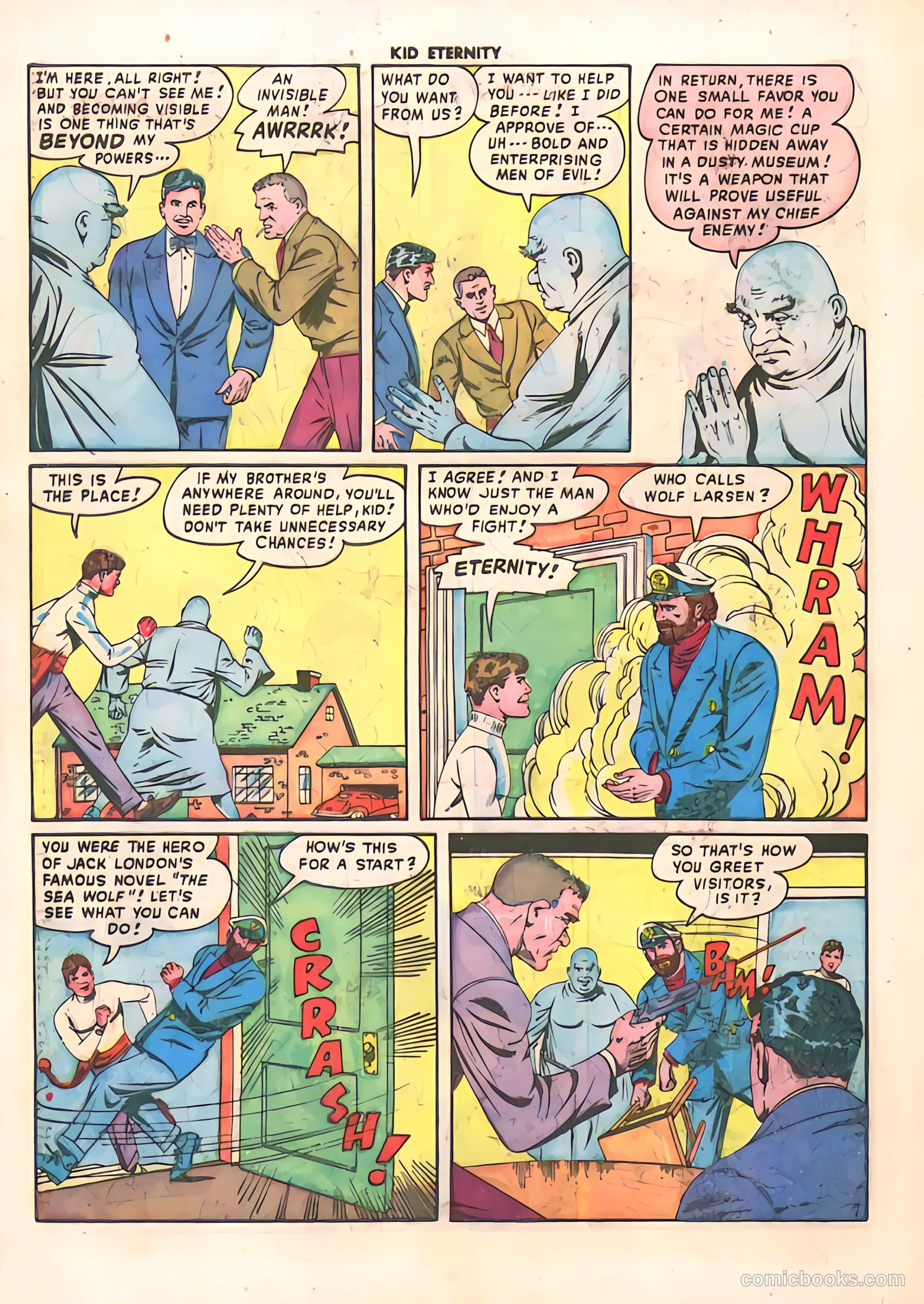 Kid Eternity #11 (1948) — page 42 of 52