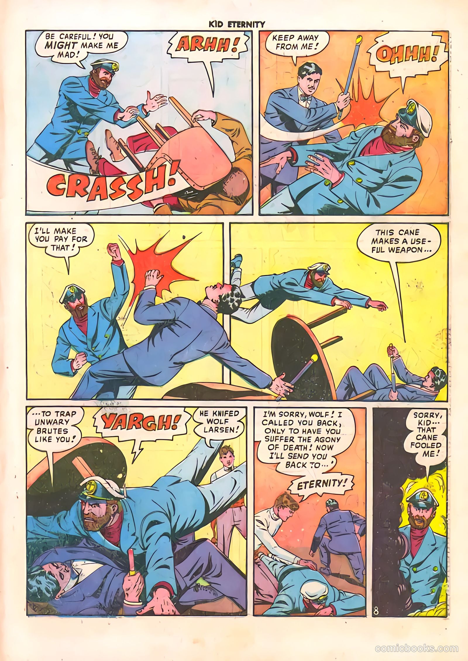 Kid Eternity #11 (1948) — page 43 of 52