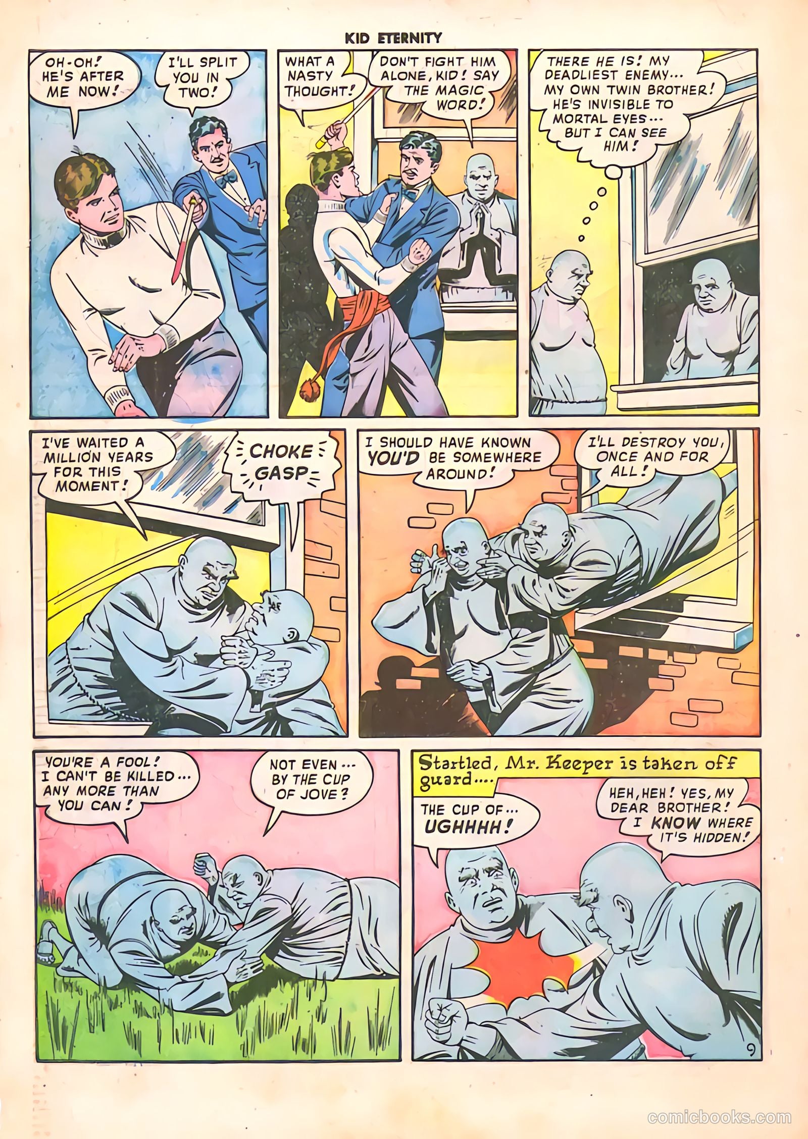 Kid Eternity #11 (1948) — page 44 of 52