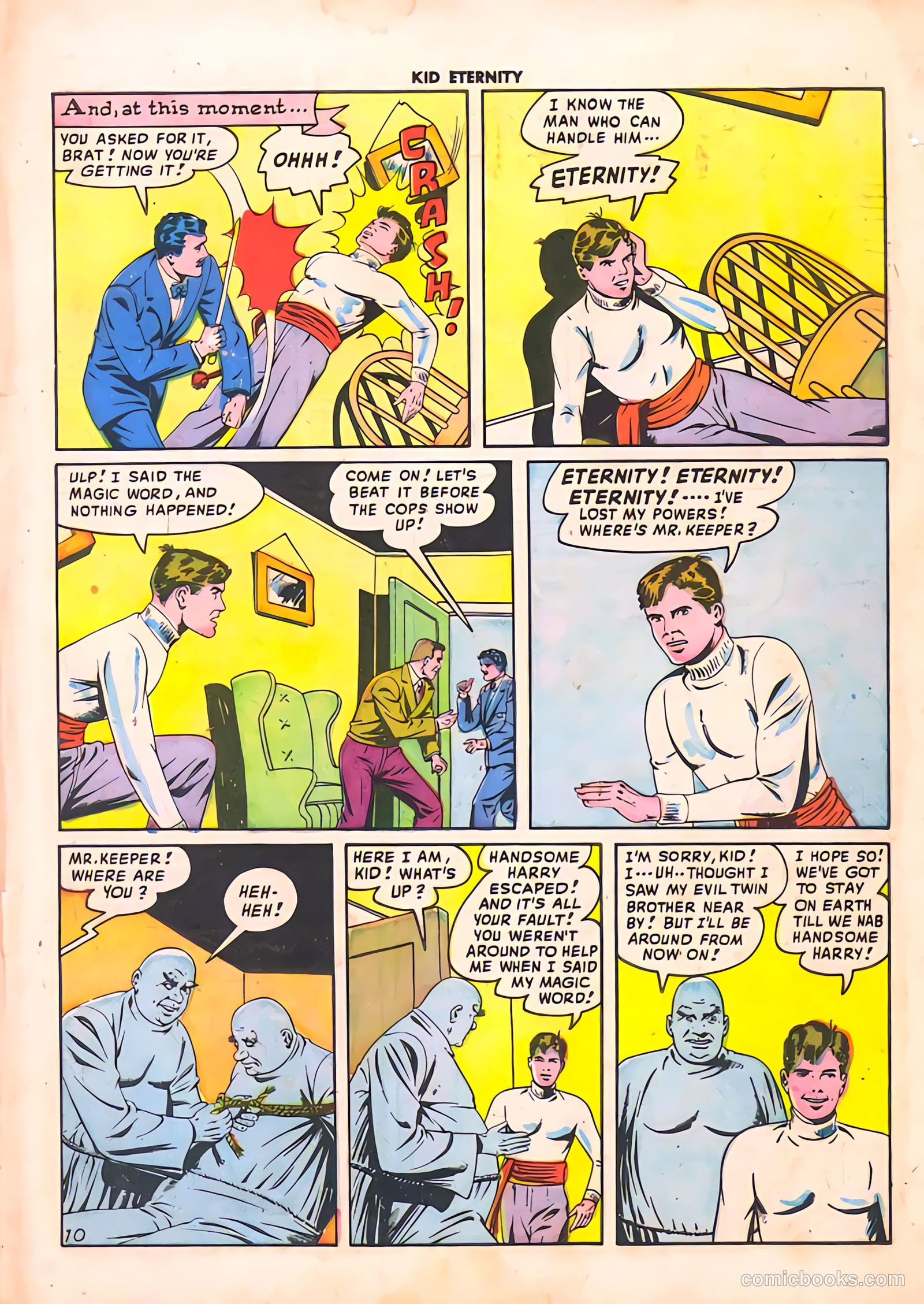 Kid Eternity #11 (1948) — page 45 of 52