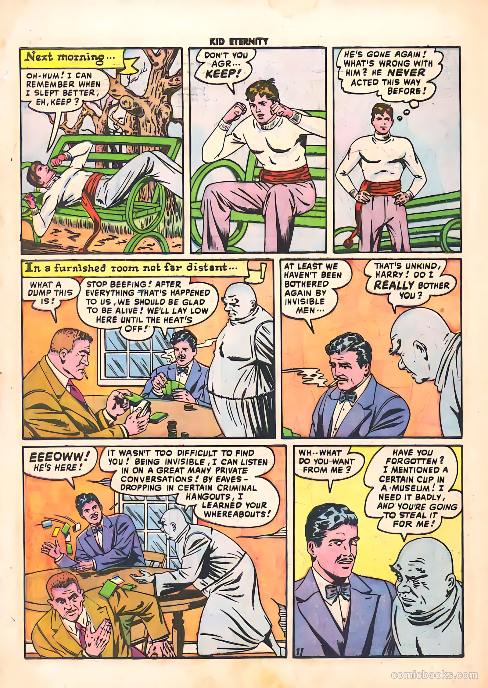 Kid Eternity #11 (1948) — page 46 of 52