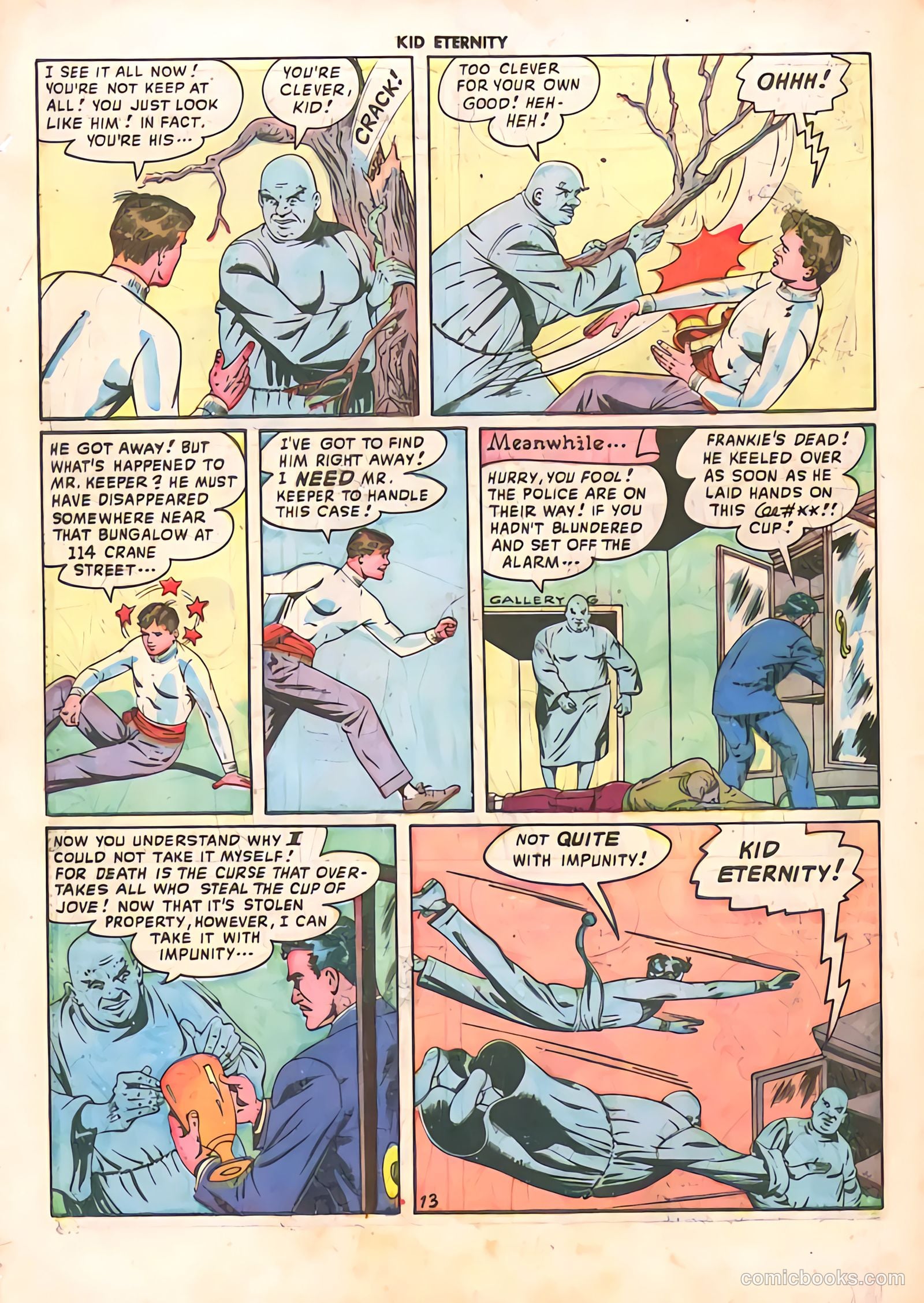 Kid Eternity #11 (1948) — page 48 of 52