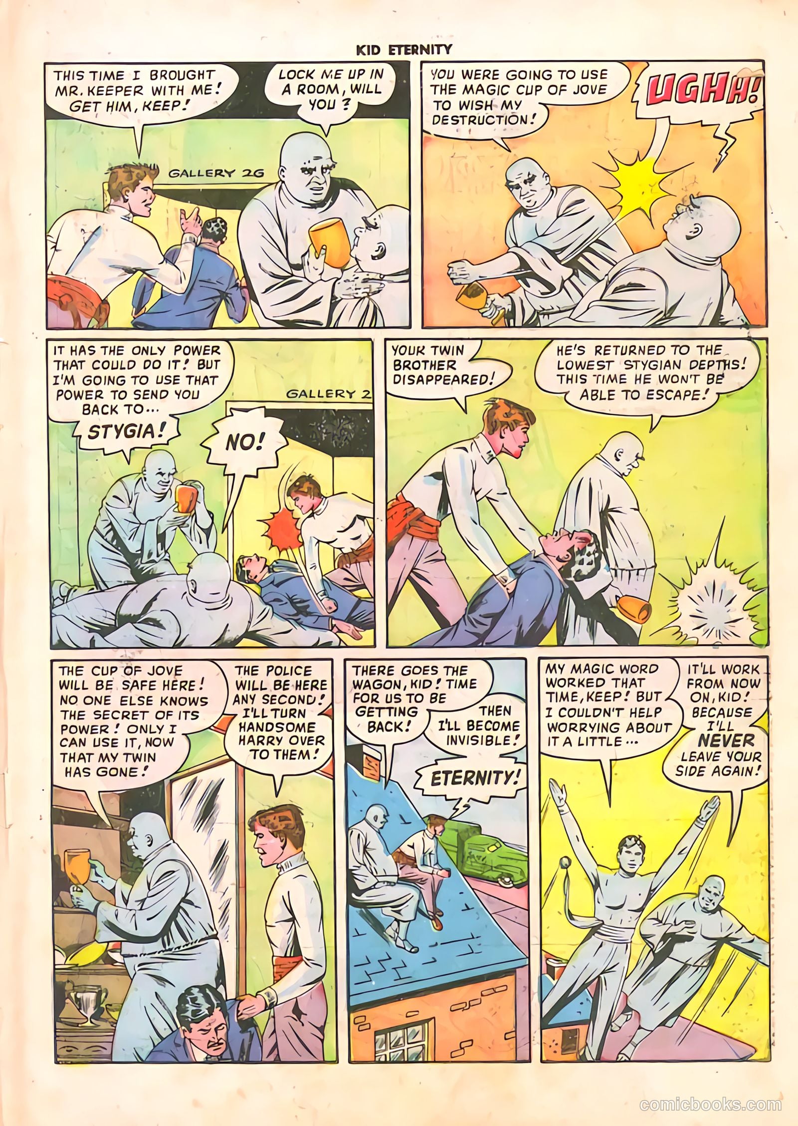 Kid Eternity #11 (1948) — page 49 of 52
