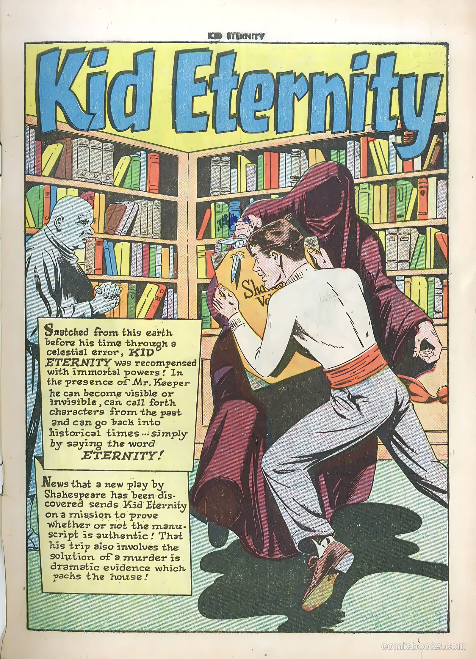 Kid Eternity #12 (1948) — page 3 of 52