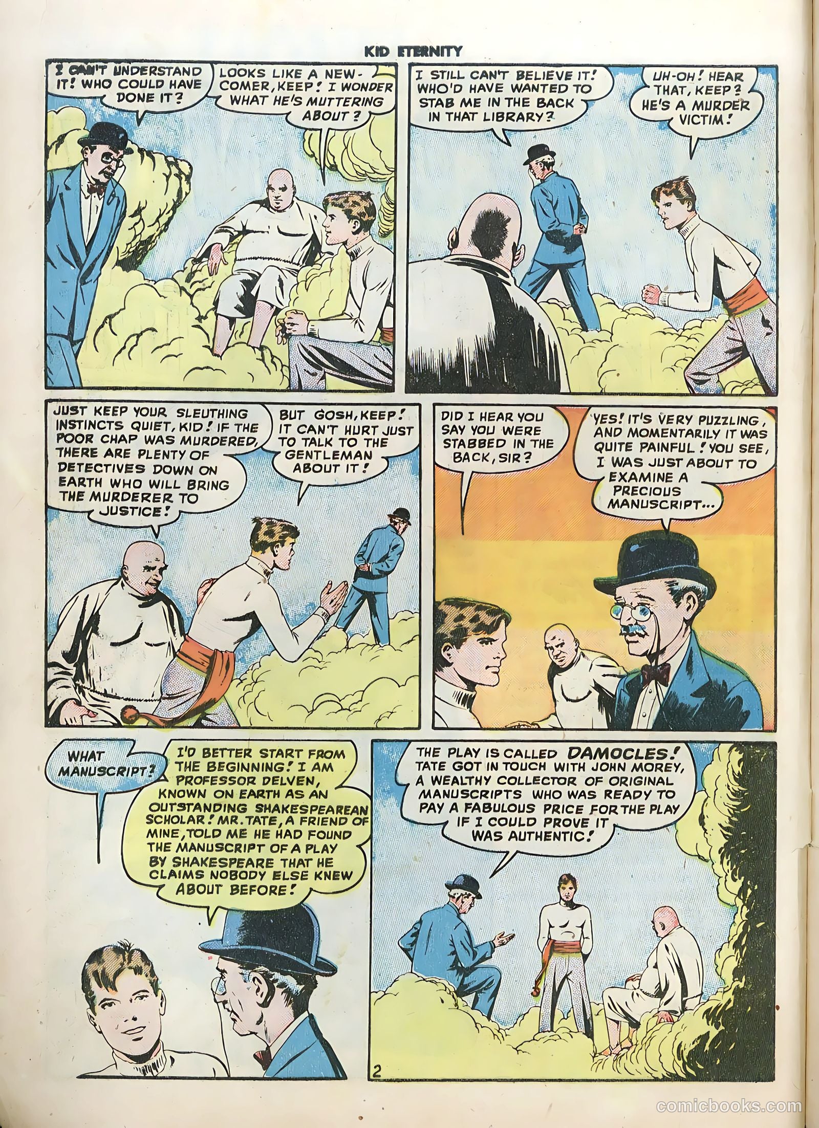 Kid Eternity #12 (1948) — page 4 of 52